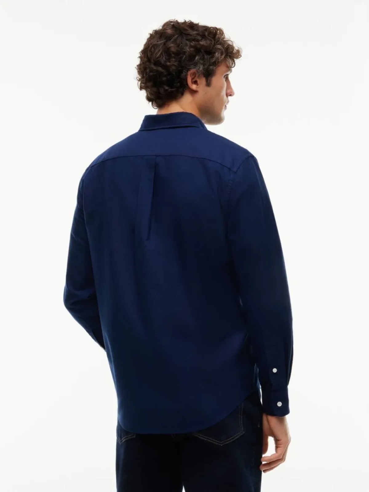 Tommy Hilfiger Solid Heritage Oxford Regular Fit Shirt Preppy Navy / Desert Sky Solid