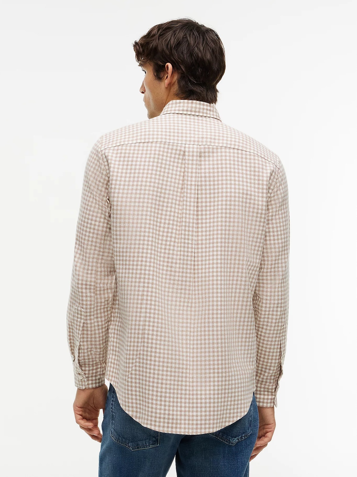 Tommy Hilfiger Flannel Gingham Dobby Coastal Taupe / Check