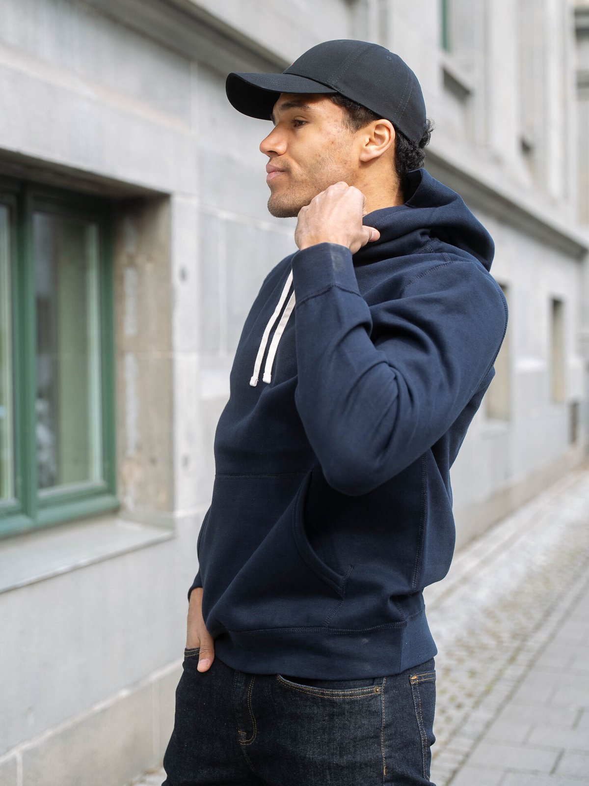 Tommy Hilfiger Classic Baseball Cap Flag Black