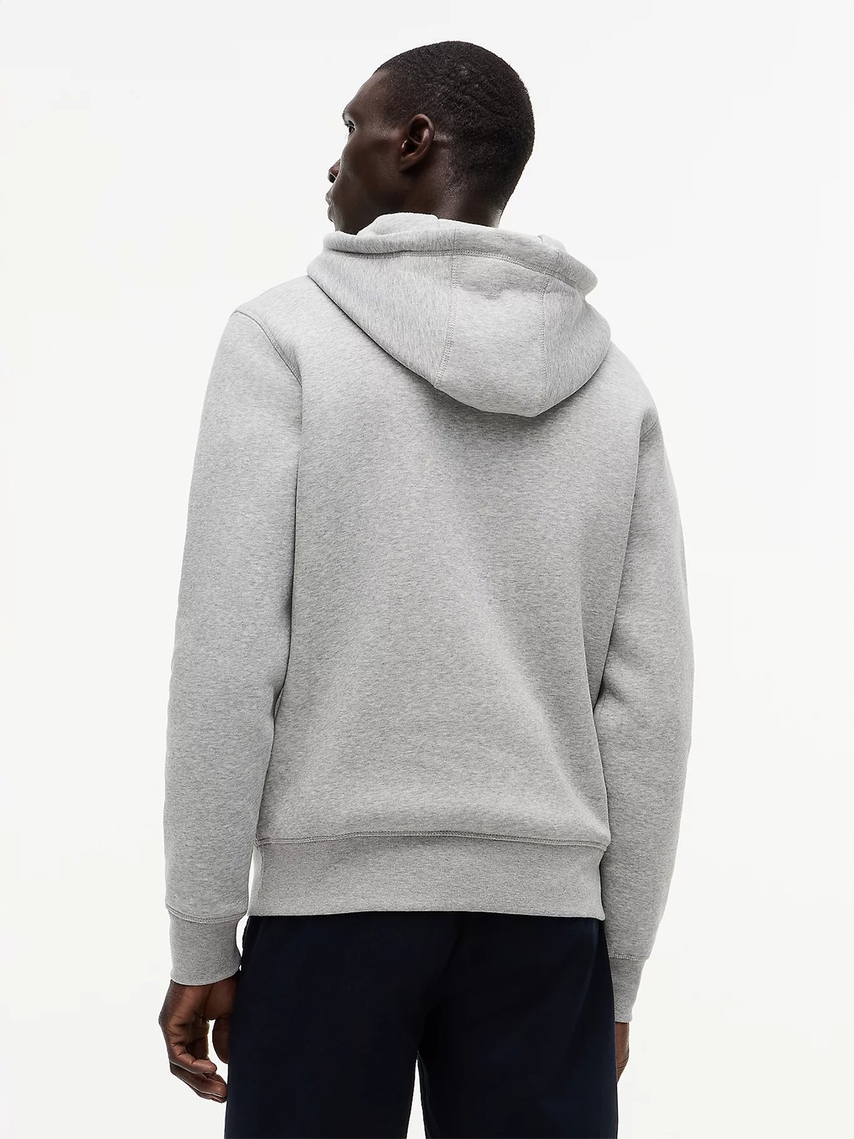 Tommy Hilfiger Core Tommy Logo Hoody Cloud Htr