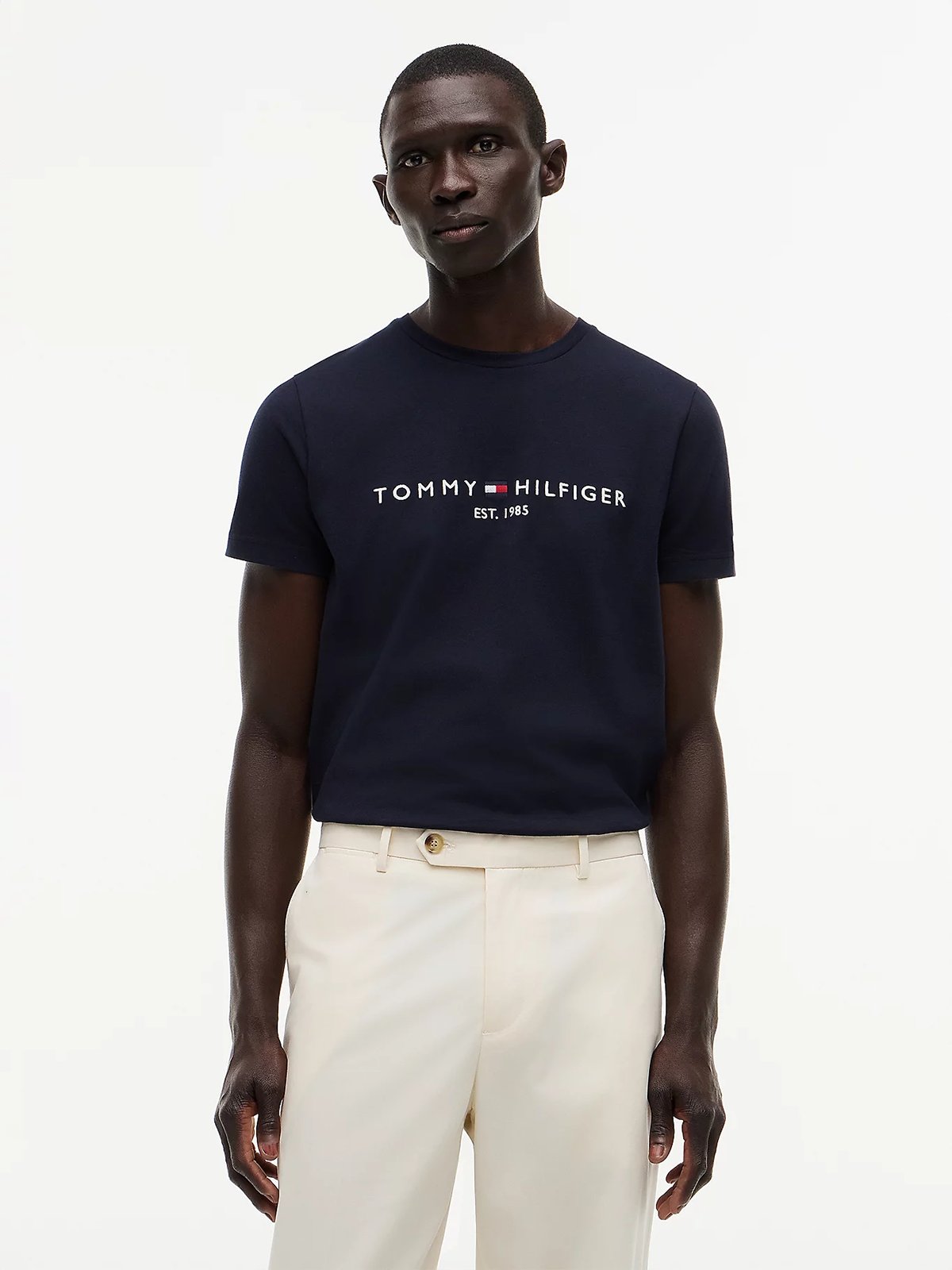 Tommy Hilfiger Core Tommy Logo Tee Sky Captain