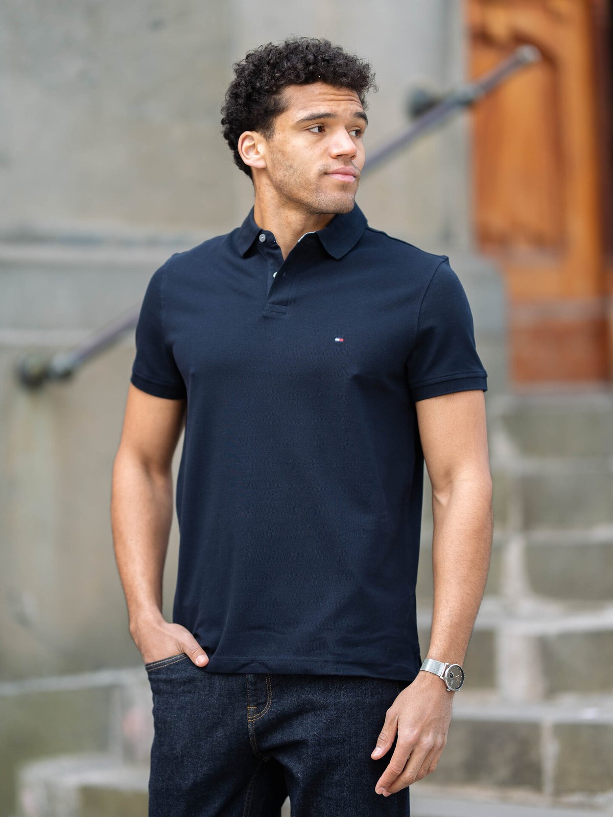 Tommy Hilfiger Core 1985 Regular Polo Navy Blue