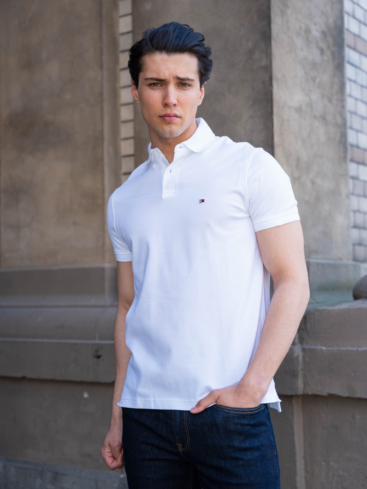 Tommy Hilfiger Core 1985 Regular Polo White