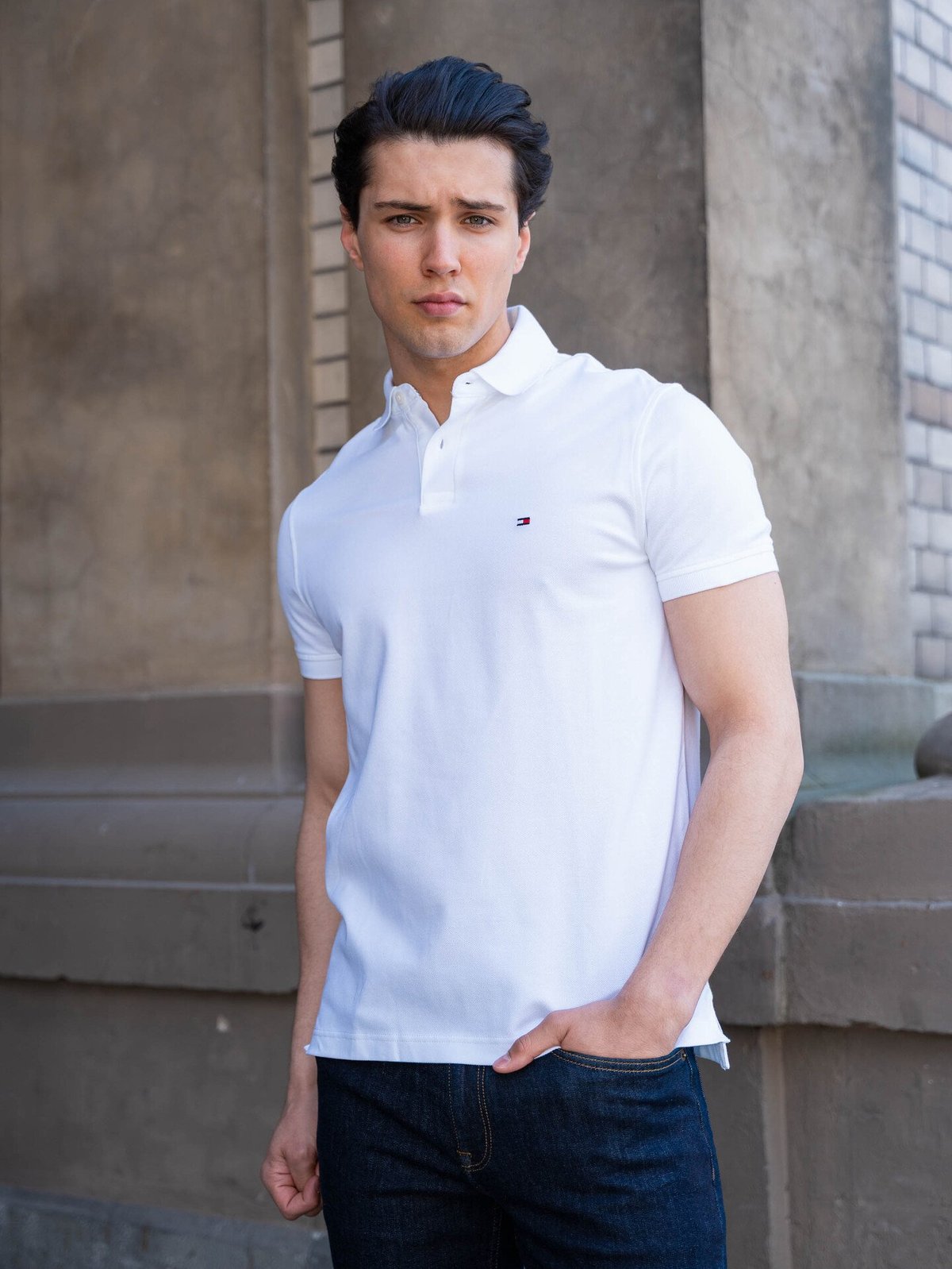 Tommy Hilfiger Core 1985 Regular Polo White