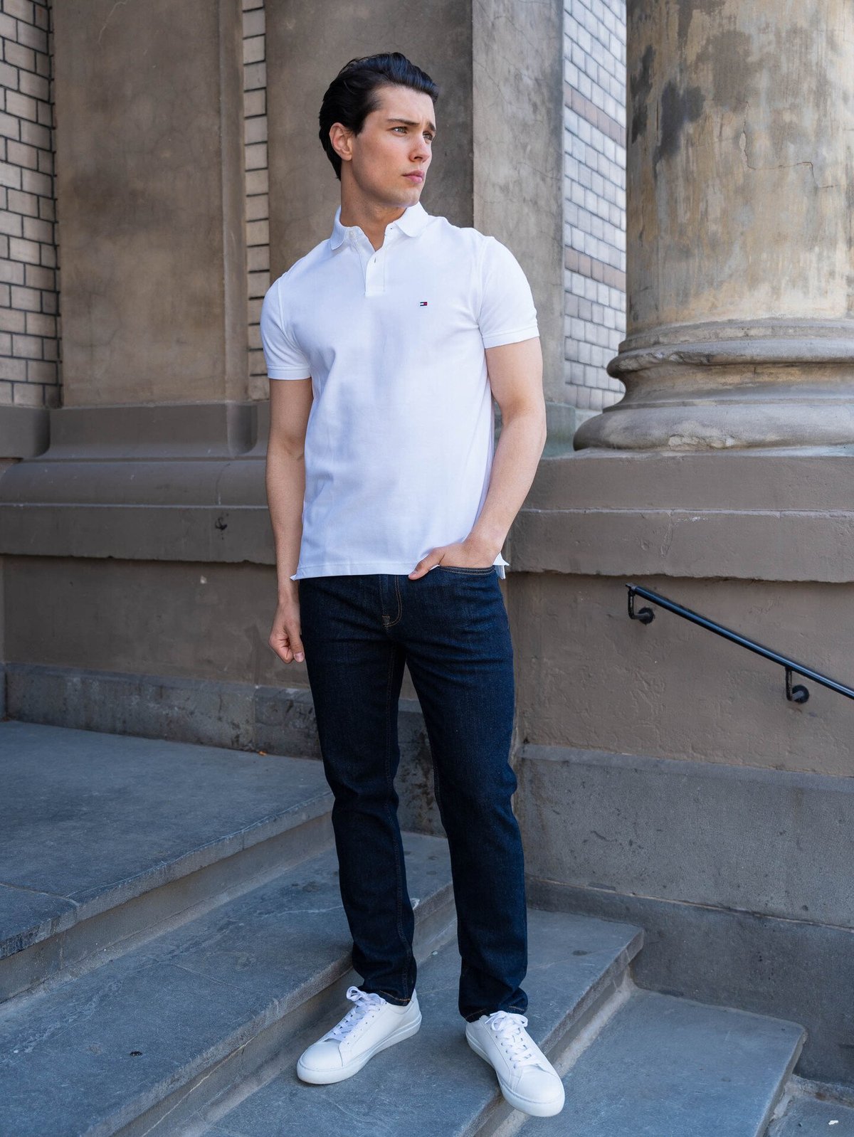 Tommy Hilfiger Core 1985 Regular Polo White