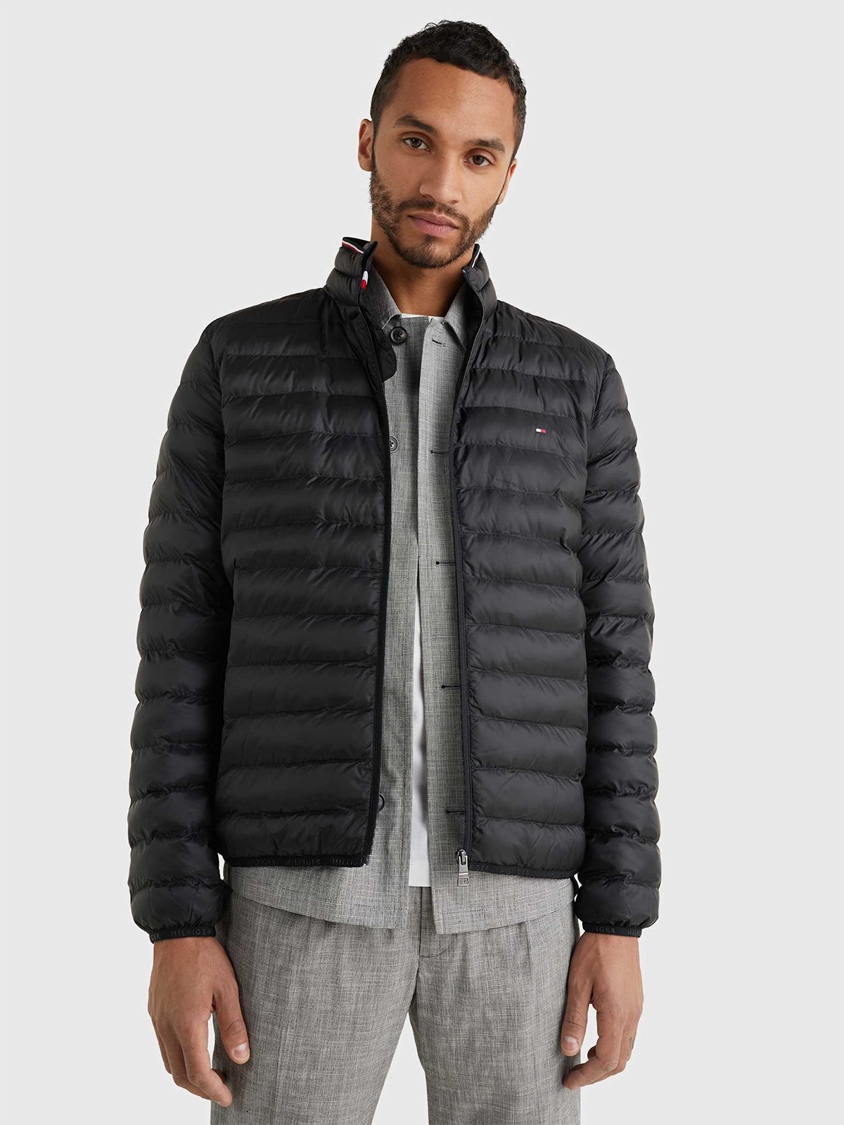 Tommy Hilfiger Core Packable Recycled Jacket Black