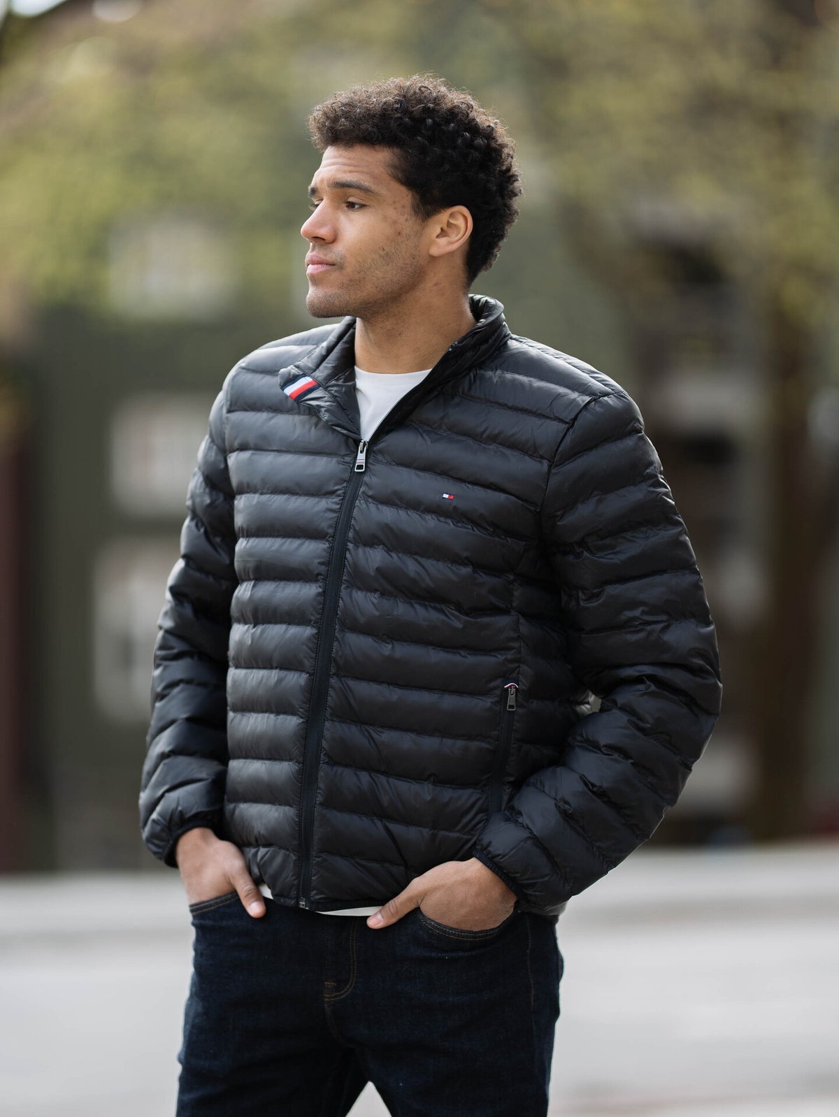 Tommy Hilfiger Core Packable Recycled Jacket Black