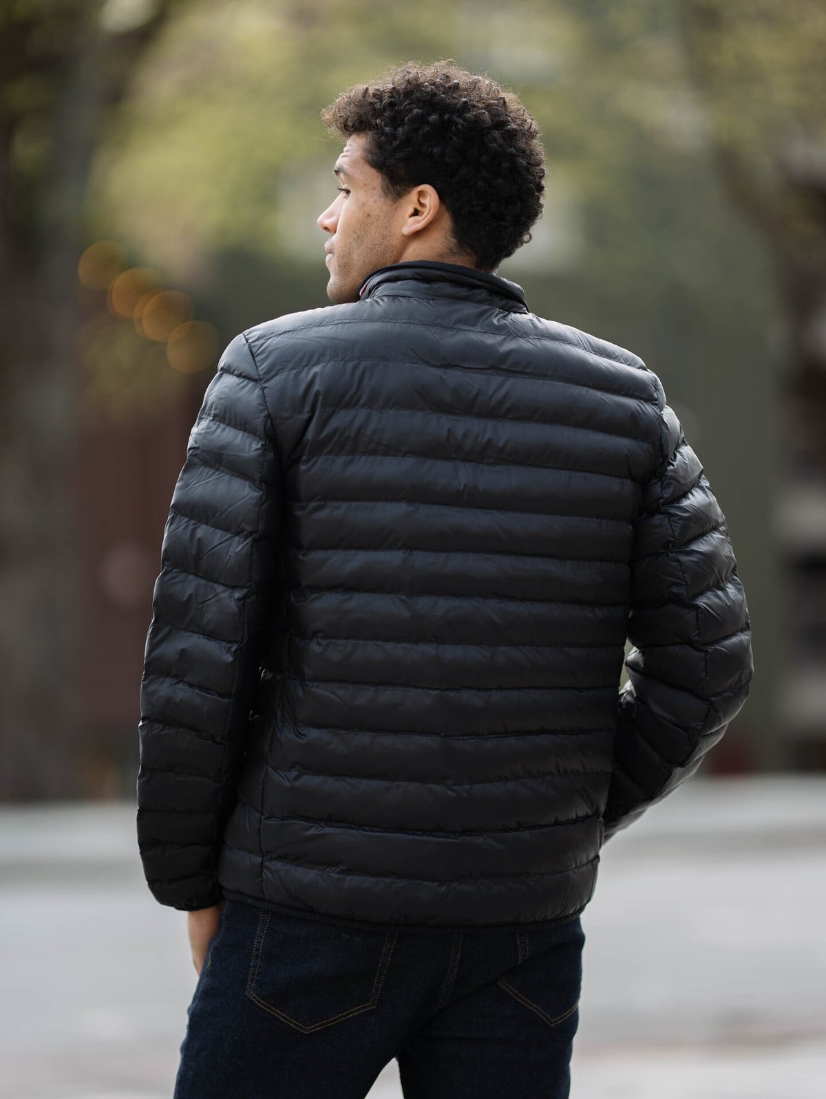 Tommy Hilfiger Core Packable Recycled Jacket Black