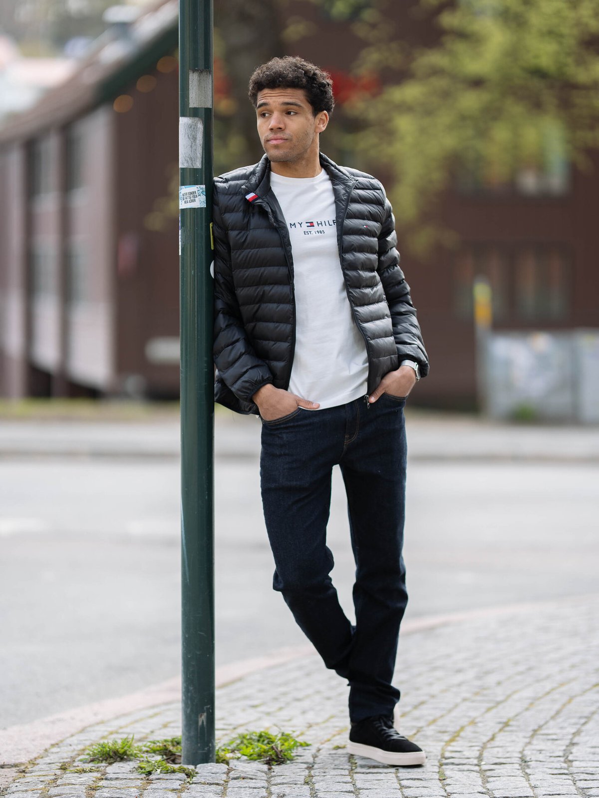 Tommy Hilfiger Core Packable Recycled Jacket Black