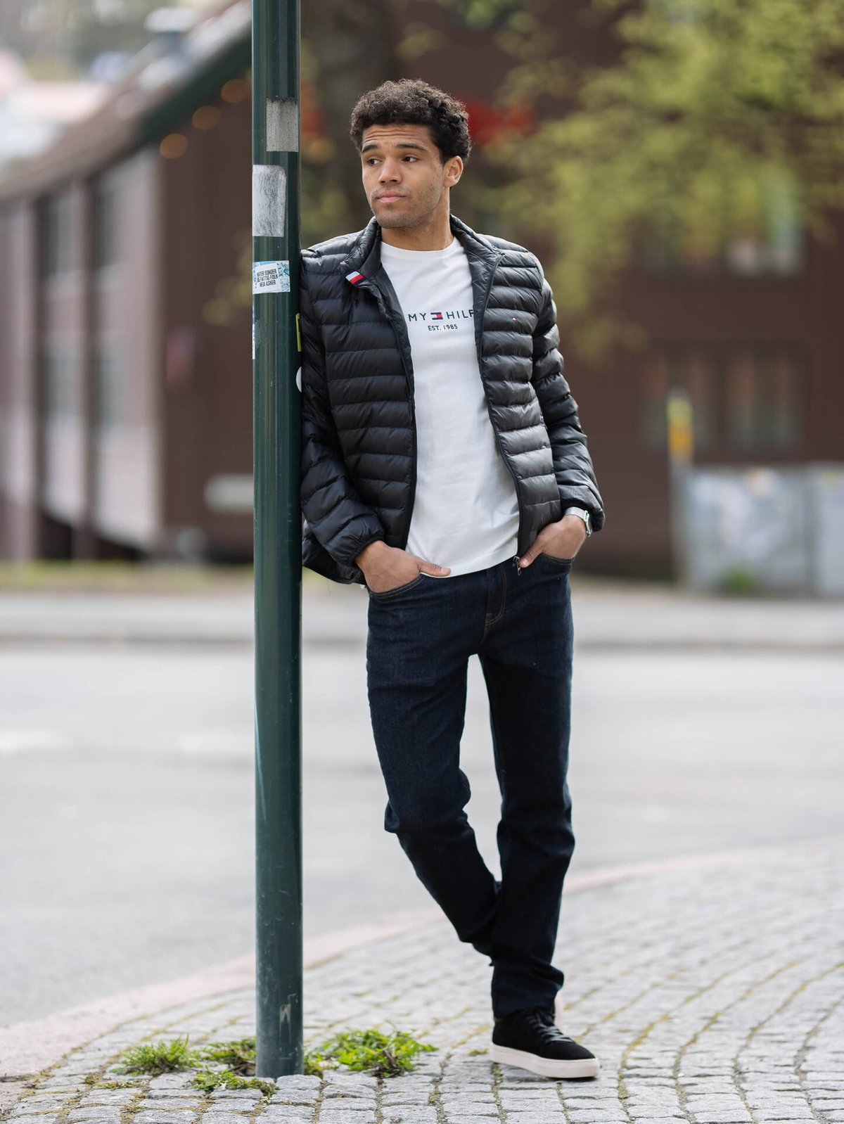 Tommy Hilfiger Core Packable Recycled Jacket Black