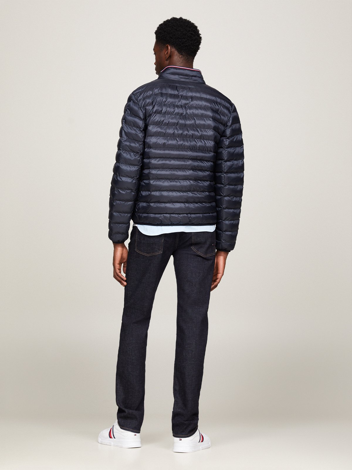 Tommy Hilfiger Core Packable Recycled Jacket Navy