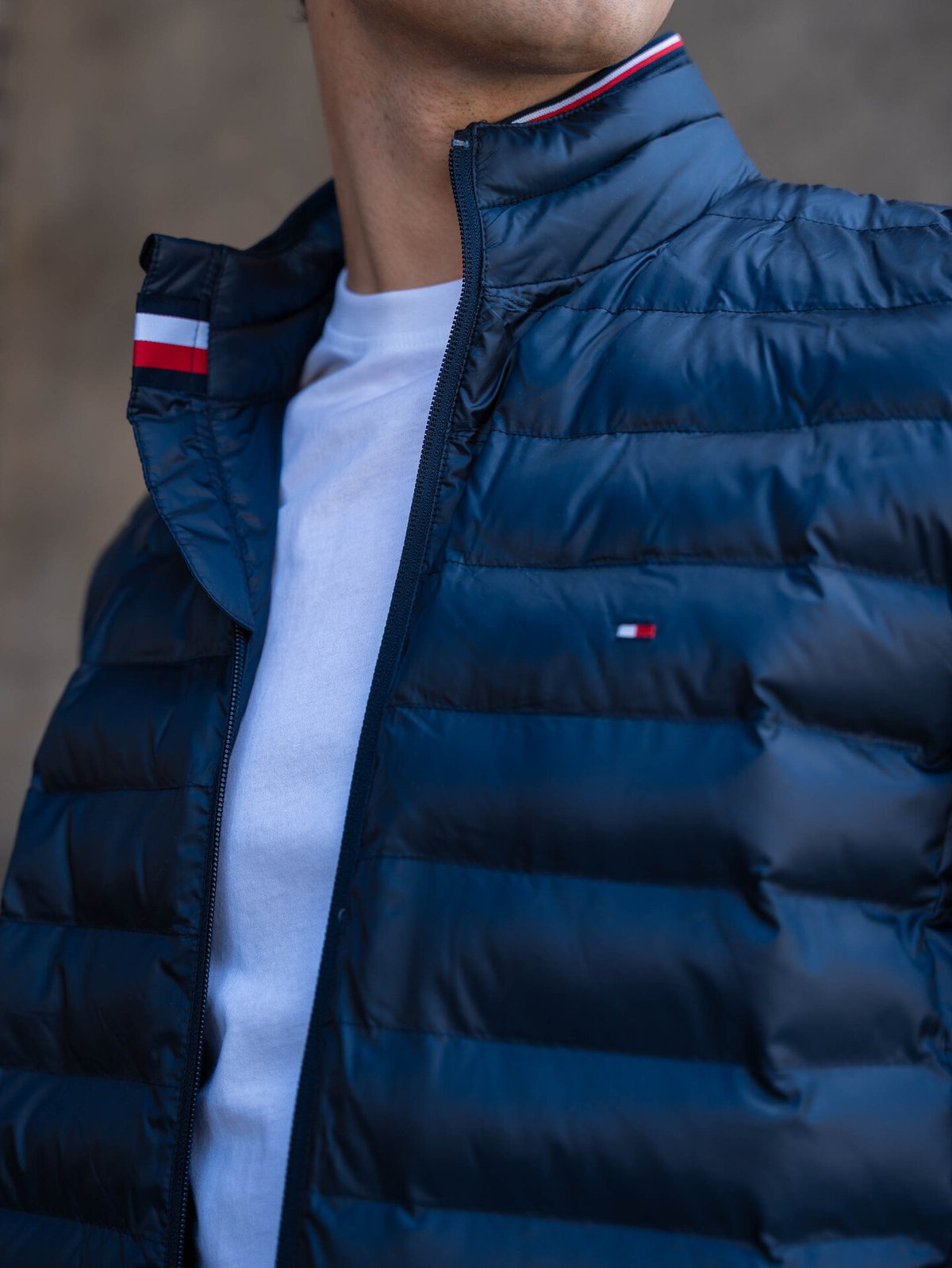 Tommy Hilfiger Core Packable Recycled Jacket Navy