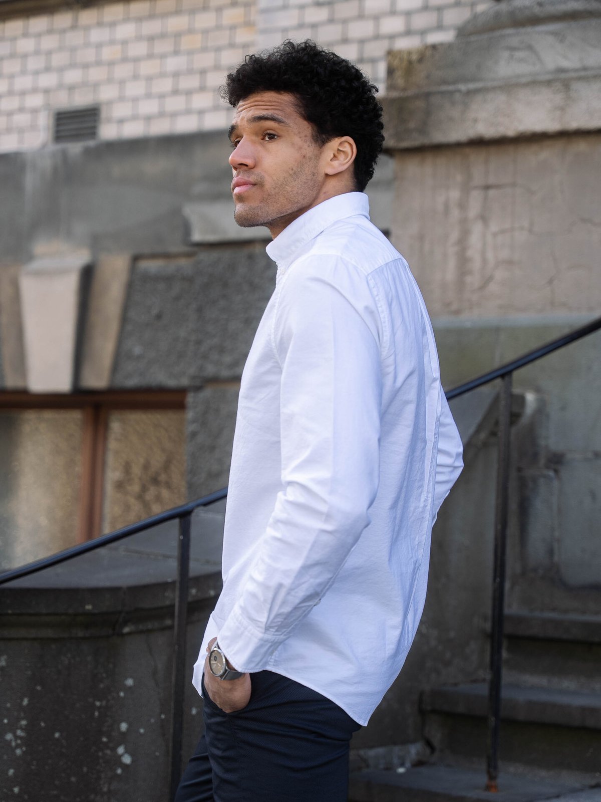 Tommy Hilfiger Solid Heritage Oxford RF Shirt Optic White