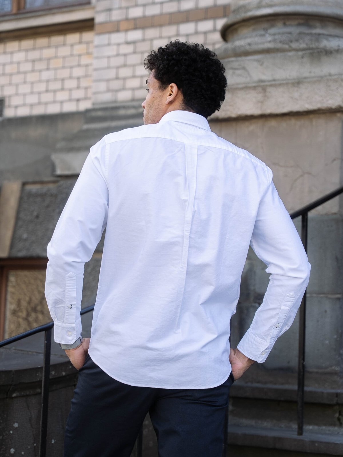 Tommy Hilfiger Solid Heritage Oxford RF Shirt Optic White