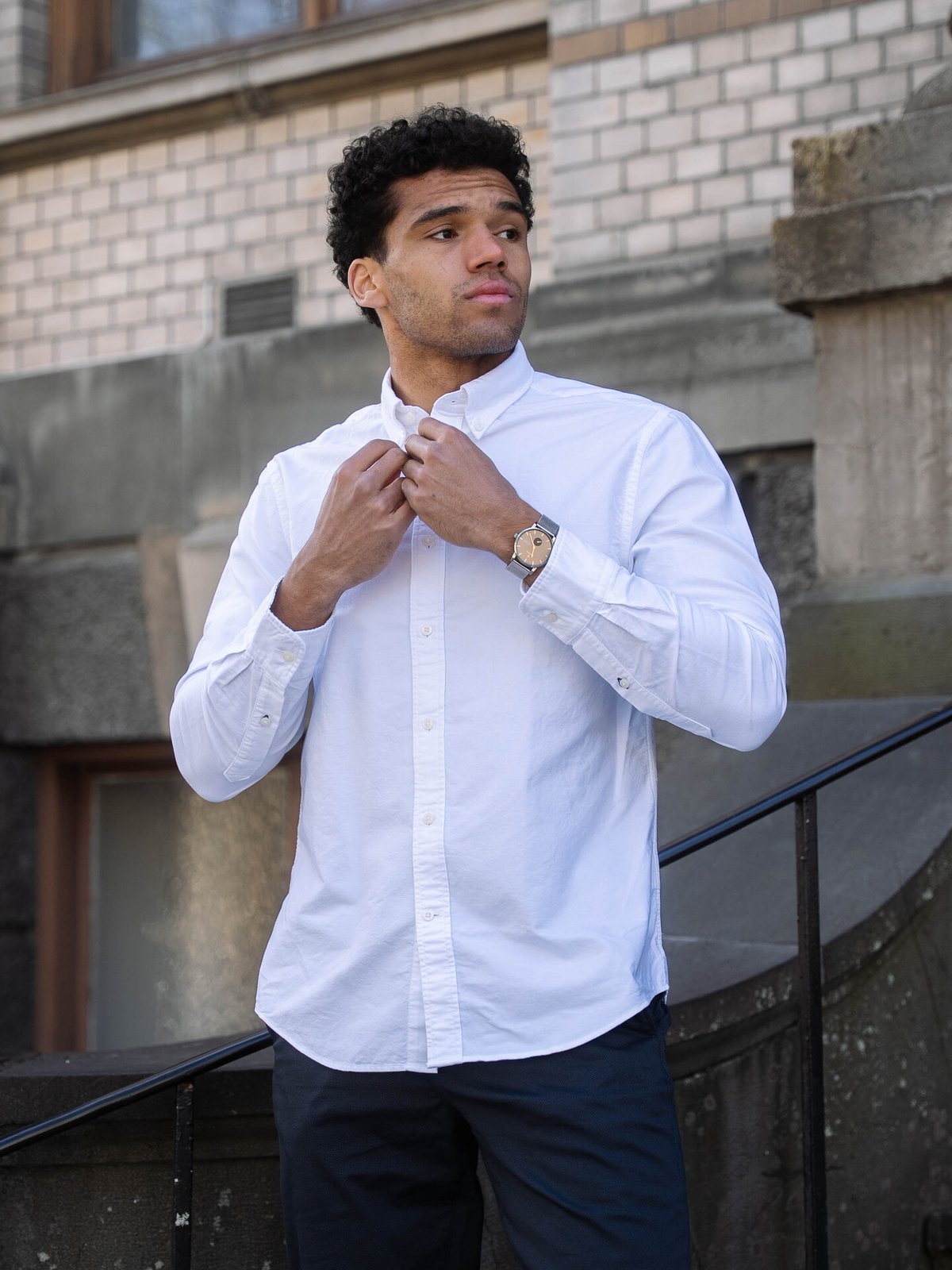 Tommy Hilfiger Solid Heritage Oxford RF Shirt Optic White