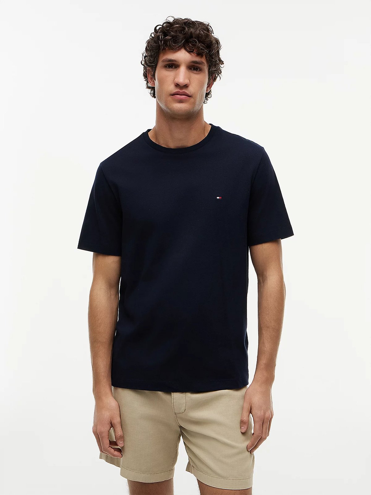Tommy Hilfiger Essential Reg Fit Solid Tee Navy Blue