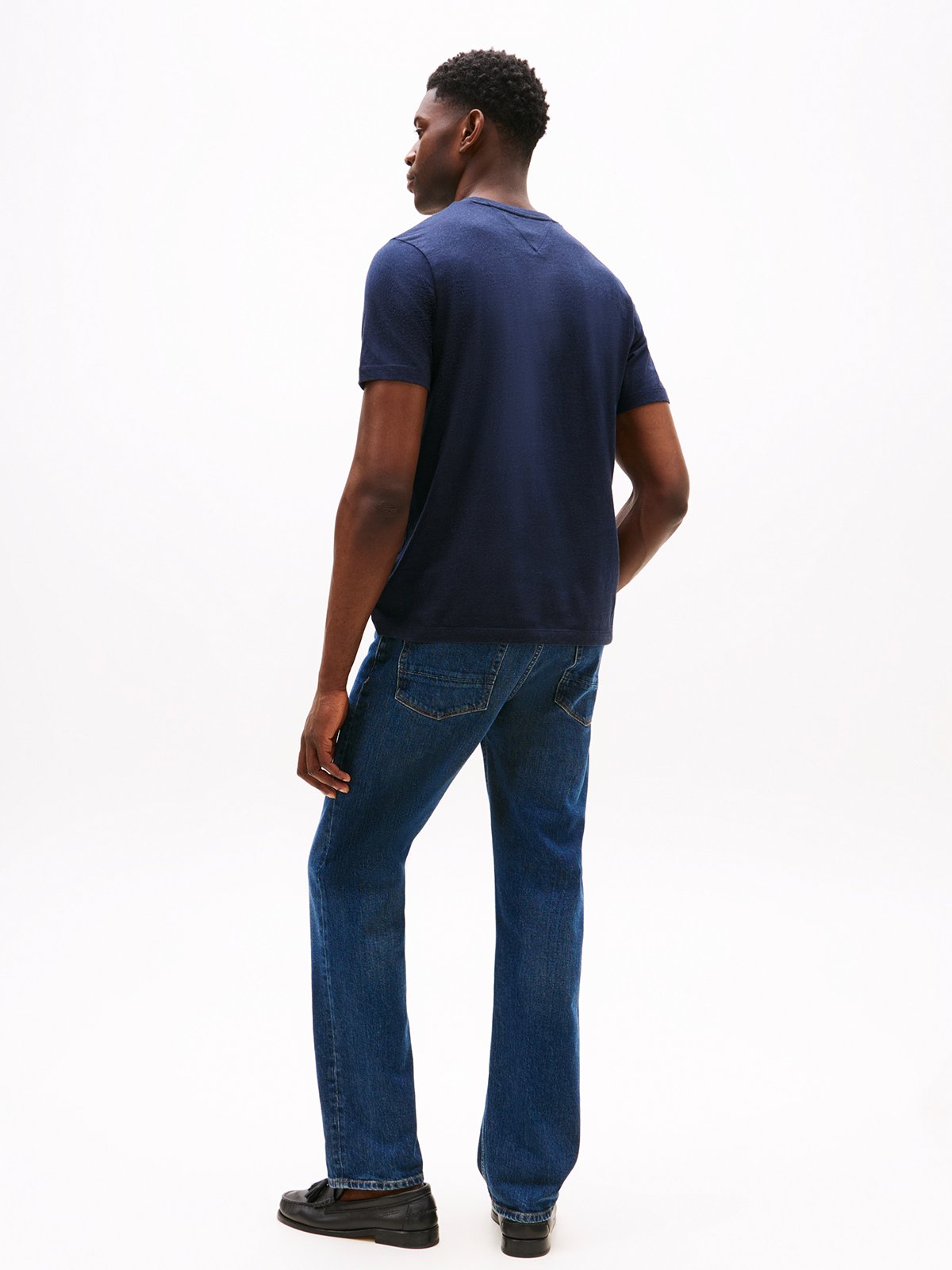 Tommy Hilfiger Essential Reg Fit Heather Tee Blå