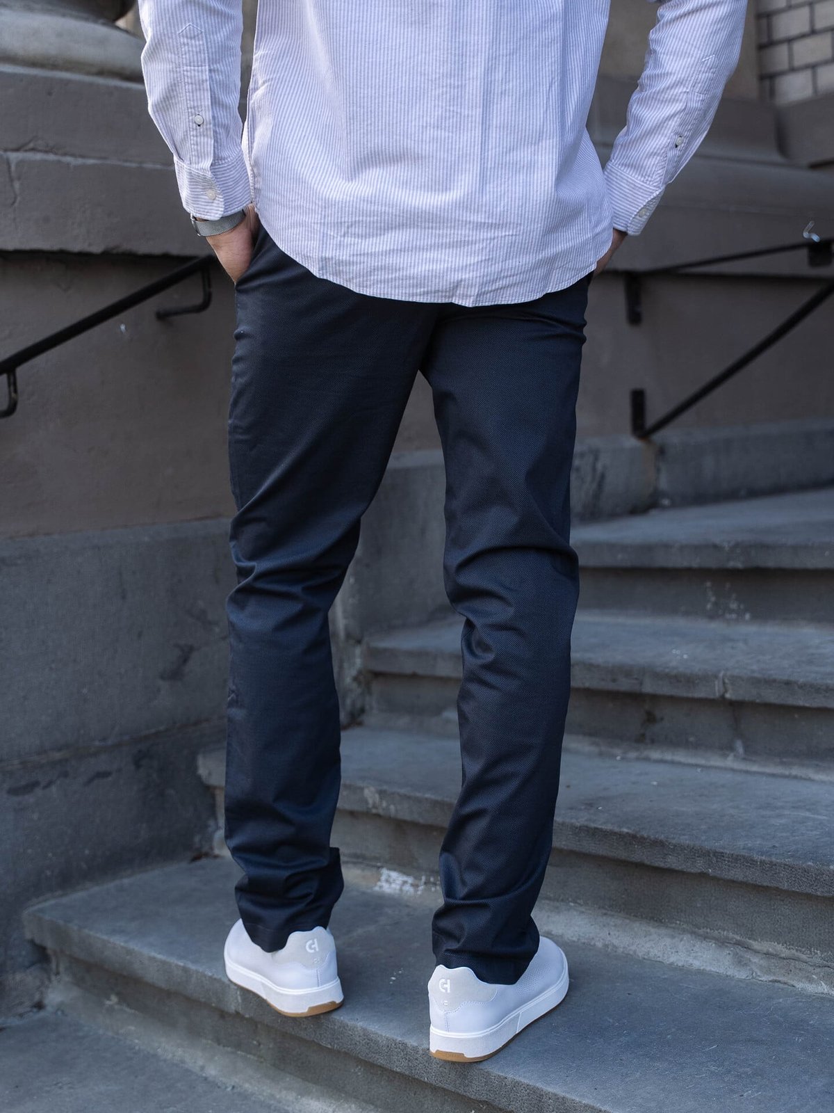 Tommy Hilfiger Denton Printed Structure Chino Desert Sky