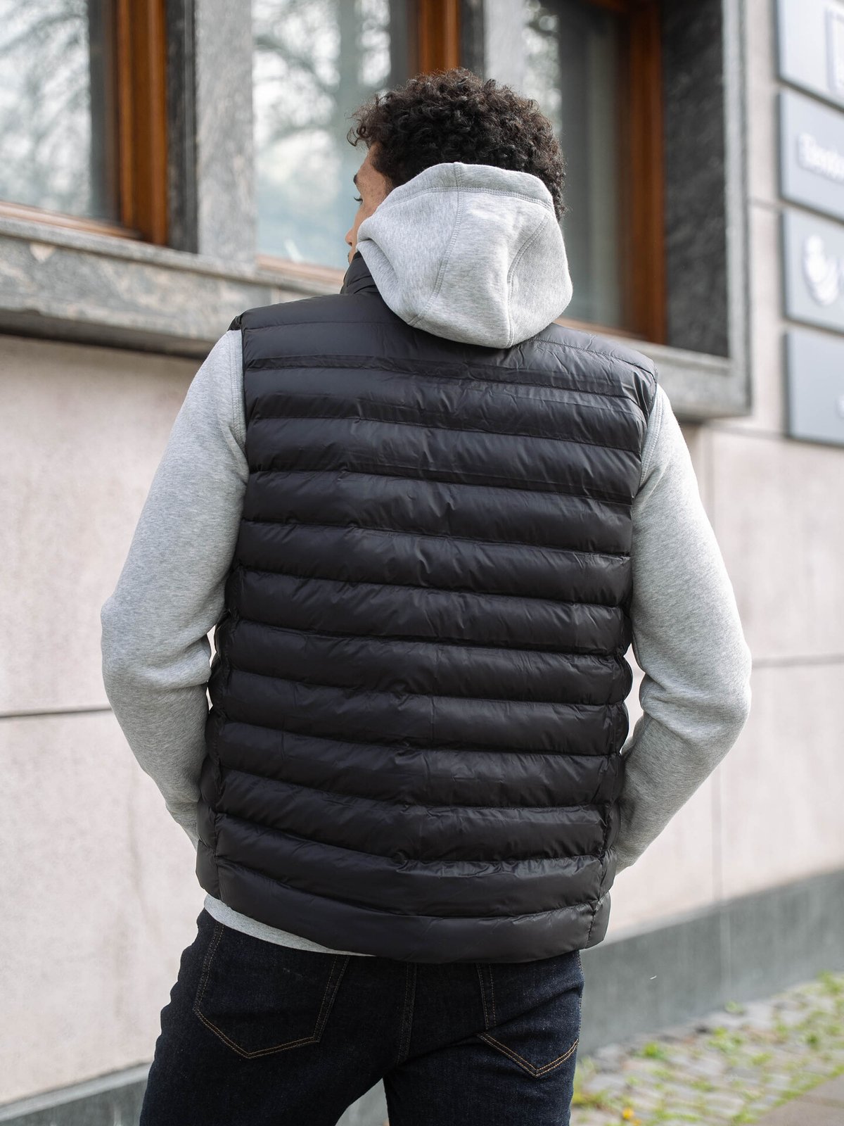 Tommy Hilfiger Core Packable Recycled Vest Black