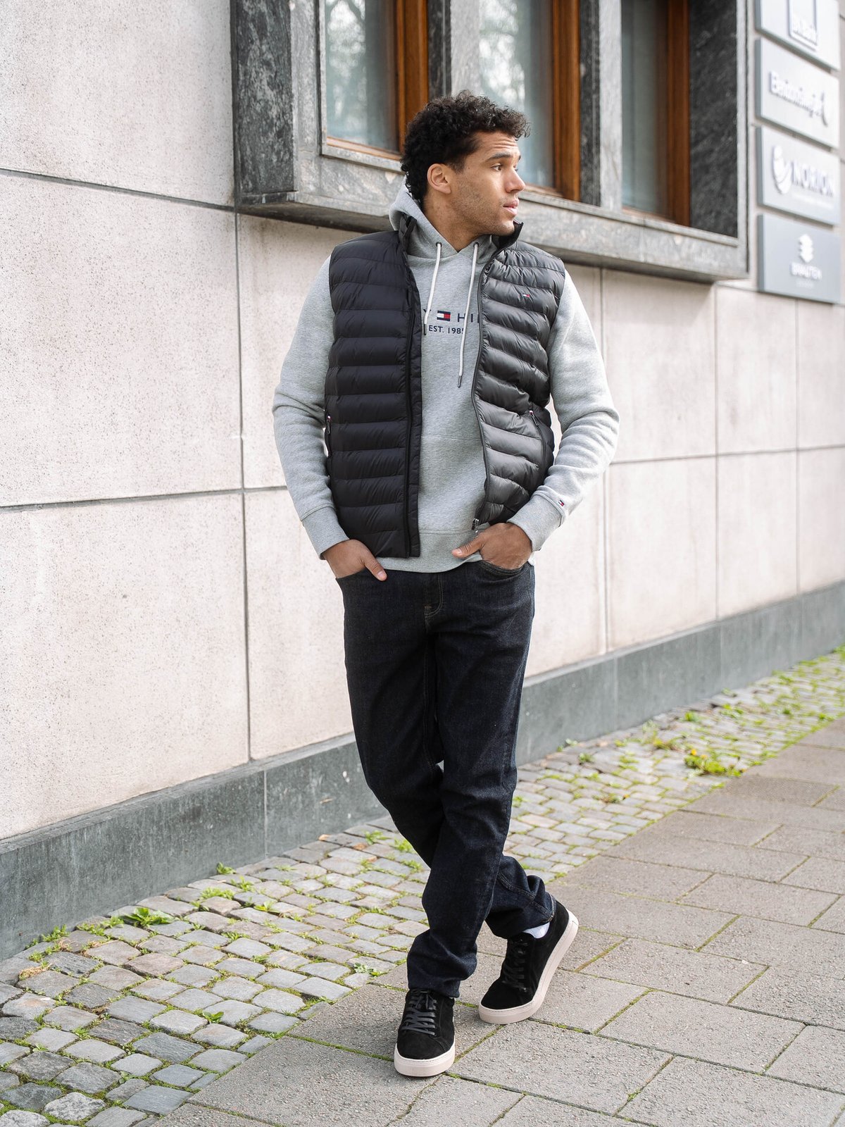 Tommy Hilfiger Core Packable Recycled Vest Black