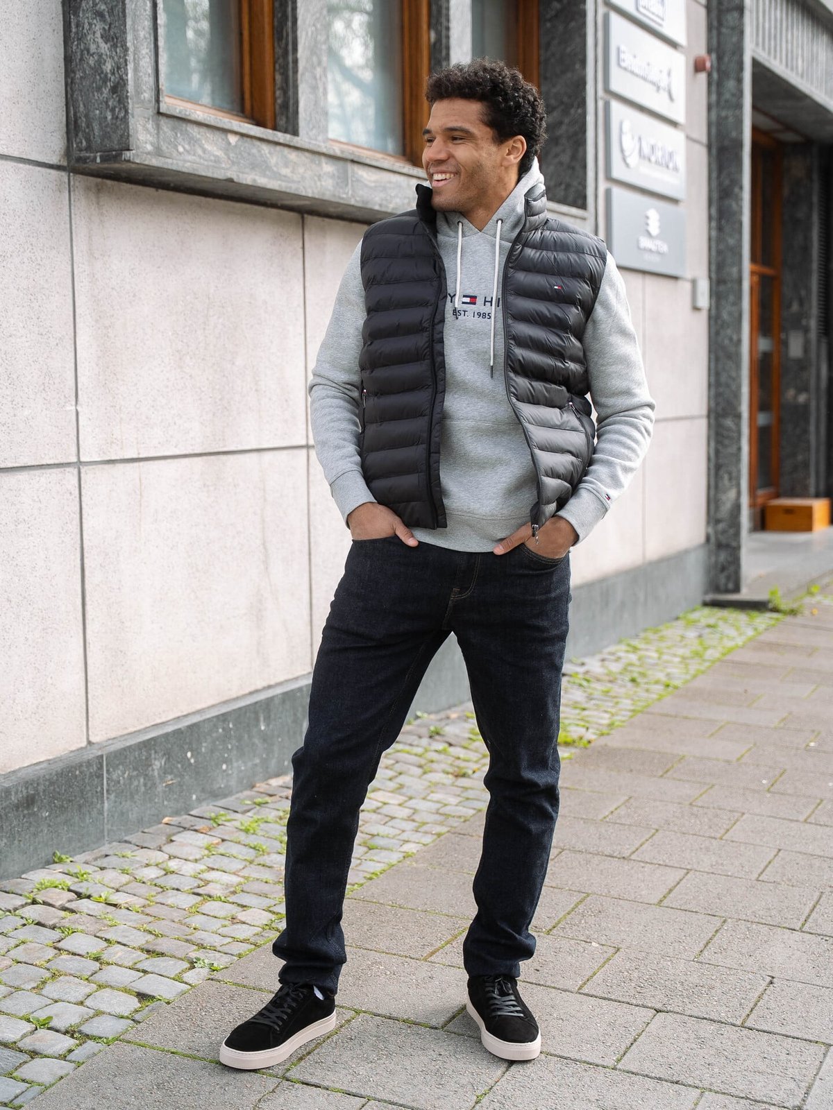 Tommy Hilfiger Core Packable Recycled Vest Black