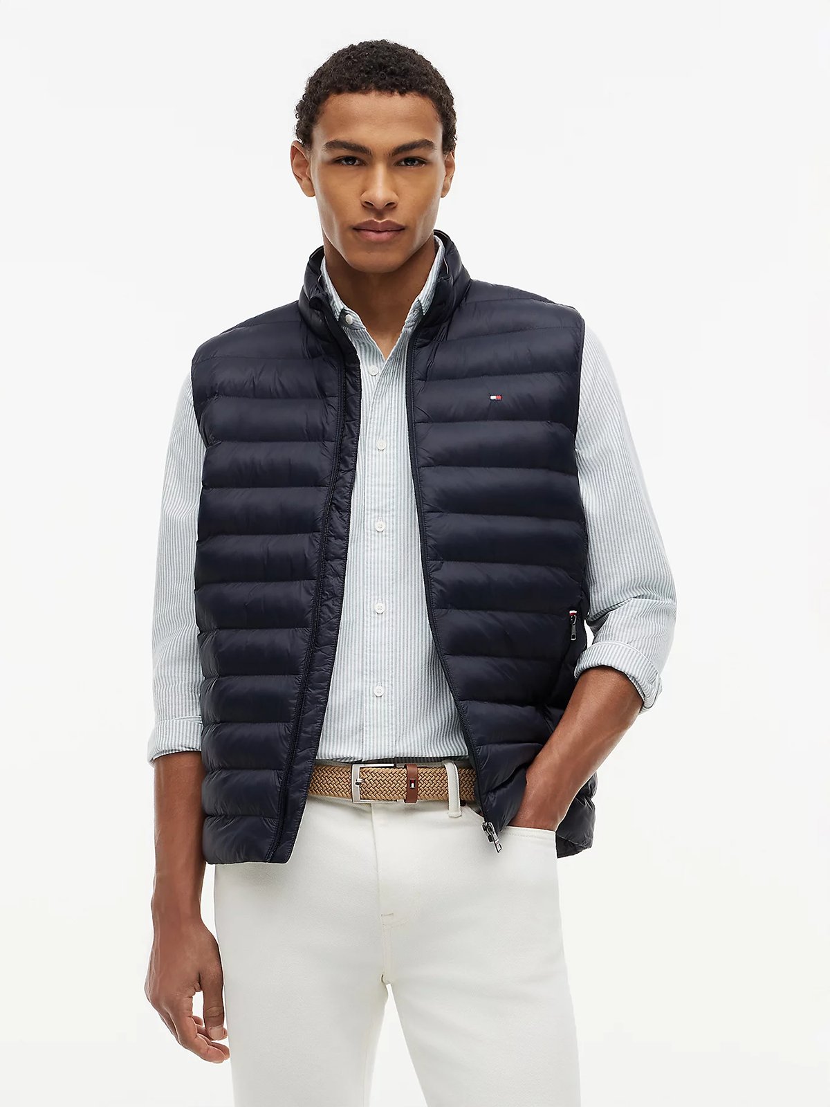 Tommy Hilfiger Core Packable Recycled Vest Navy Blue