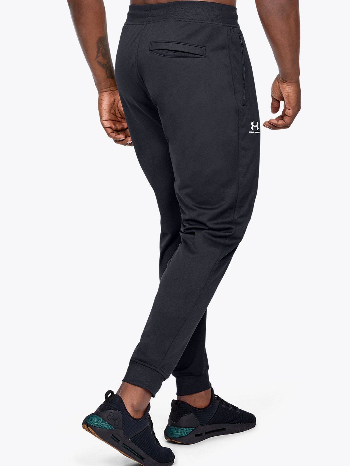 Under Armour Sportstyle Tricot Jogger Black / White