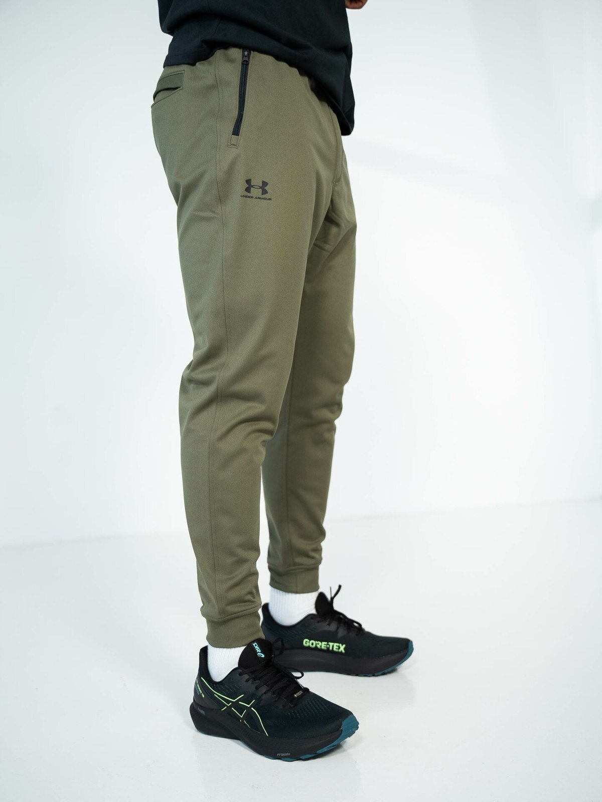 Under Armour Sportstyle Tricot Jogger Marine OD Green / Black