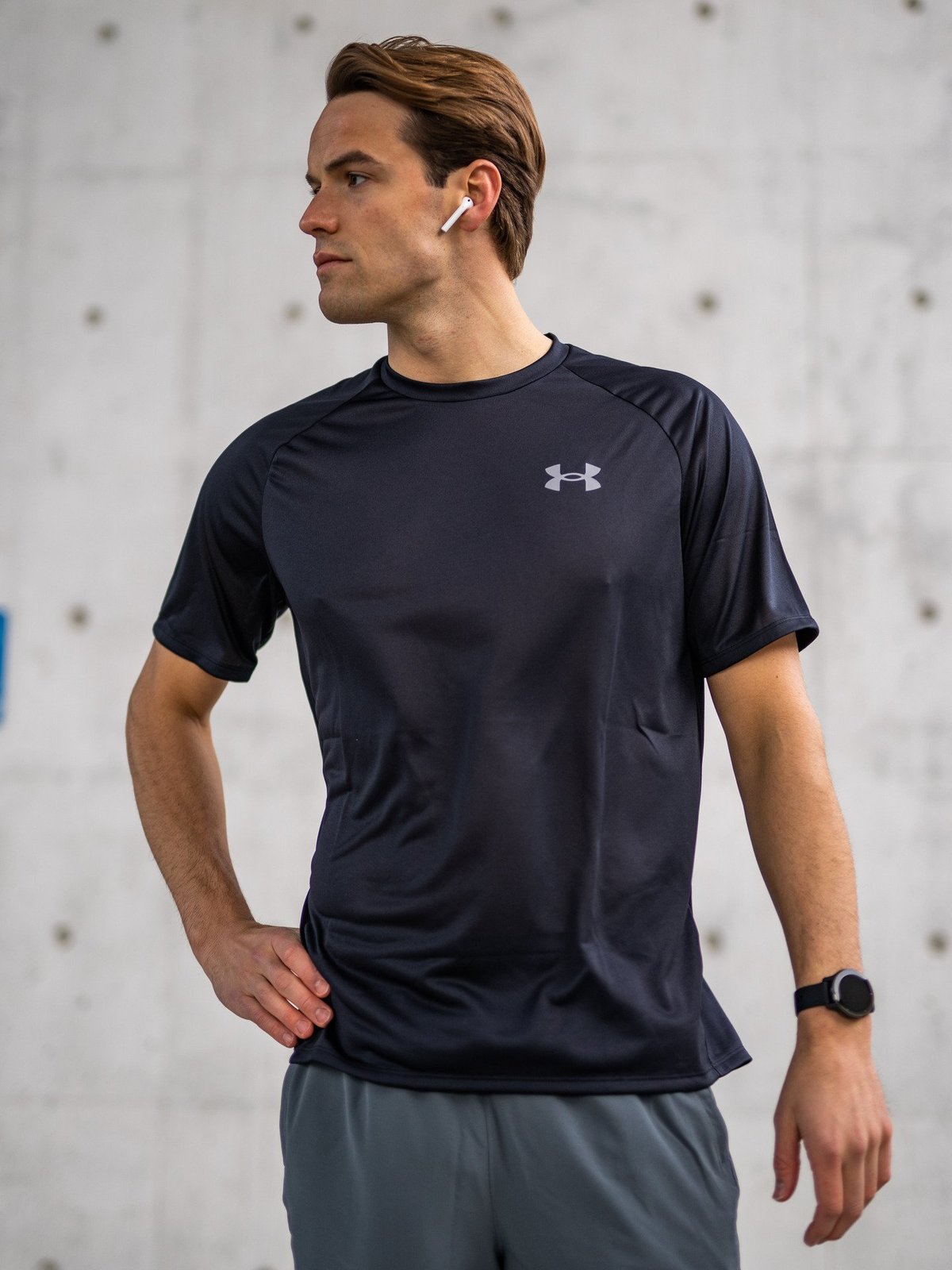 Under Armour UA Tech 2.0 Short Sleeve Tee Black / Graphite