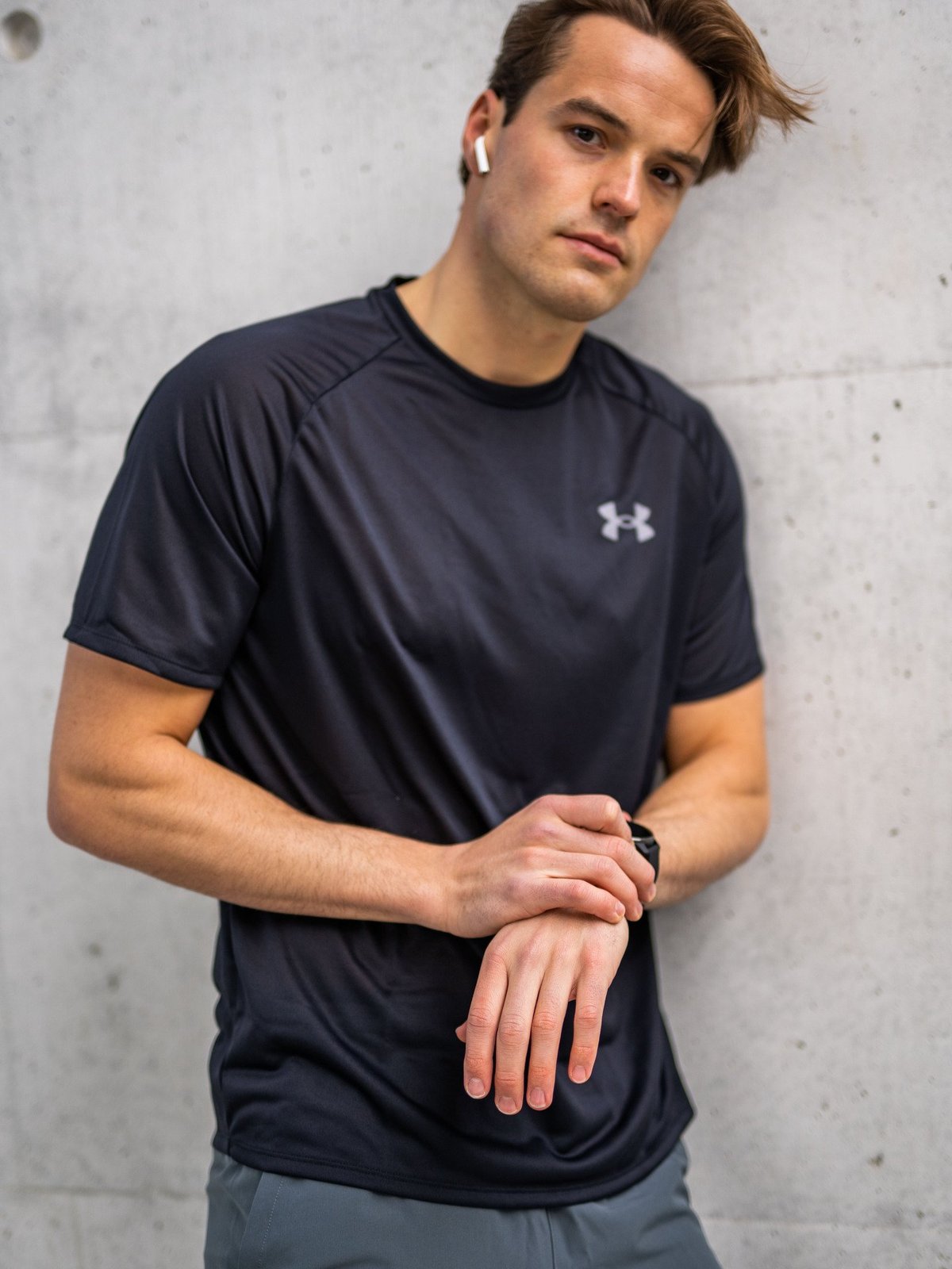 Under Armour UA Tech 2.0 Short Sleeve Tee Black / Graphite