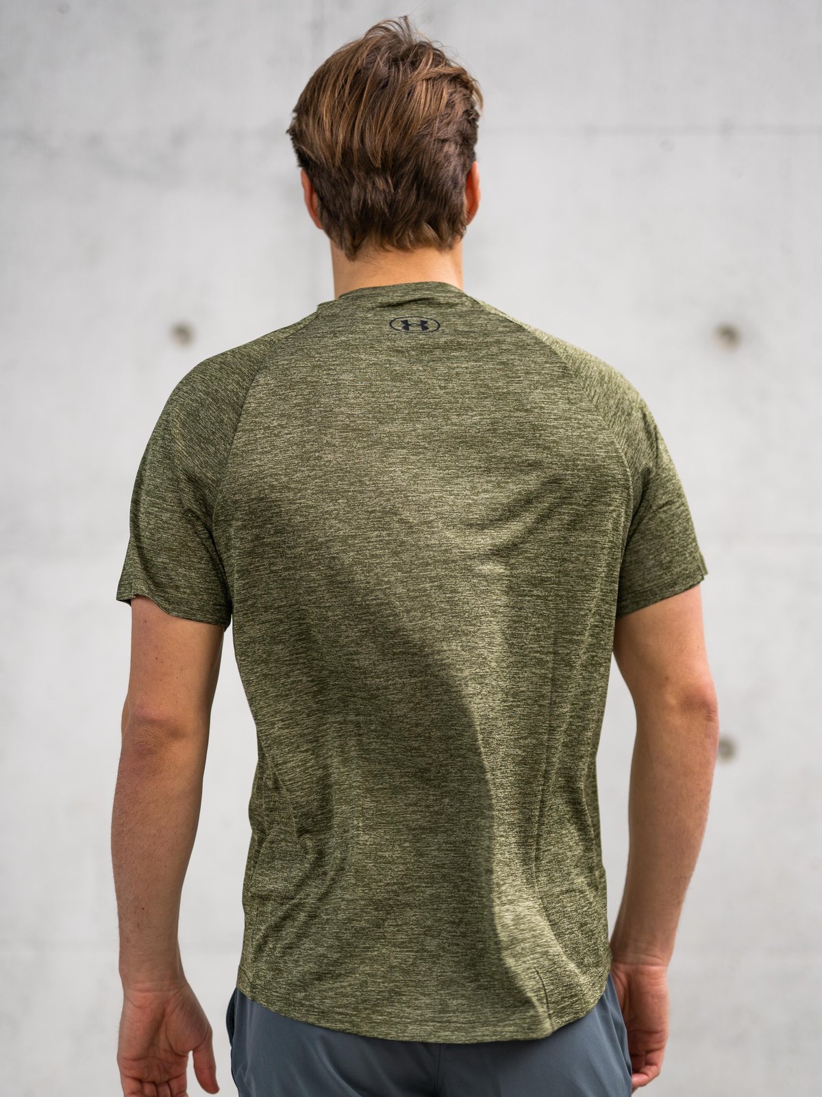 Under Armour UA Tech 2.0 Short Sleeve Tee Marine OD Green / Black