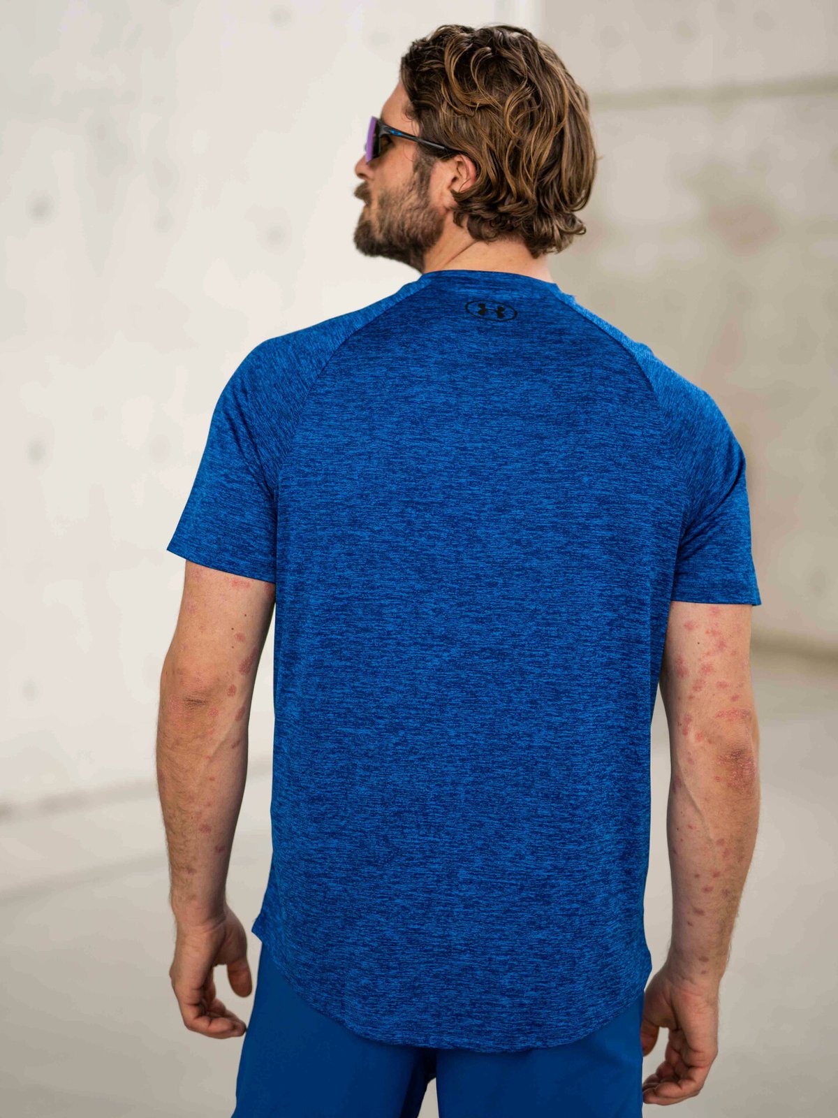 Under Armour UA Tech 2.0 Short Sleeve Tee Blue Mirage / Black