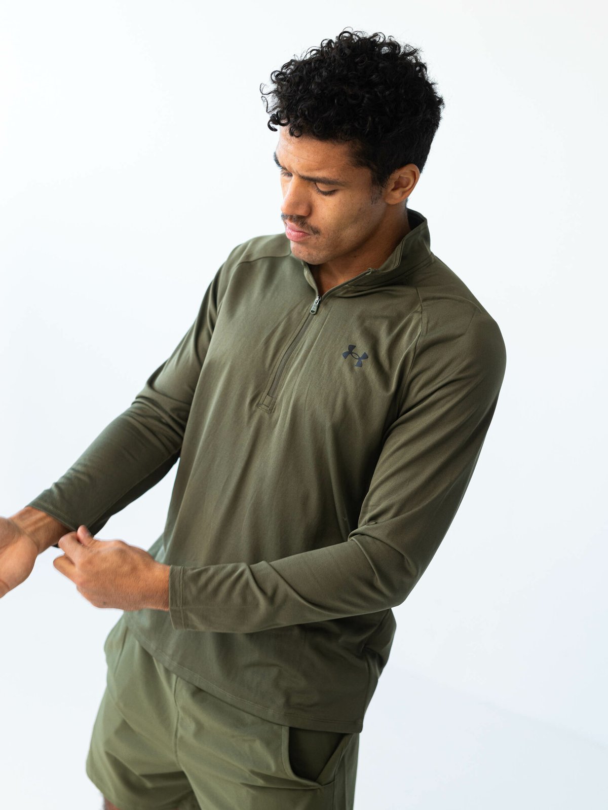 Under Armour UA Tech 2.0 1/2 Zip Grønn