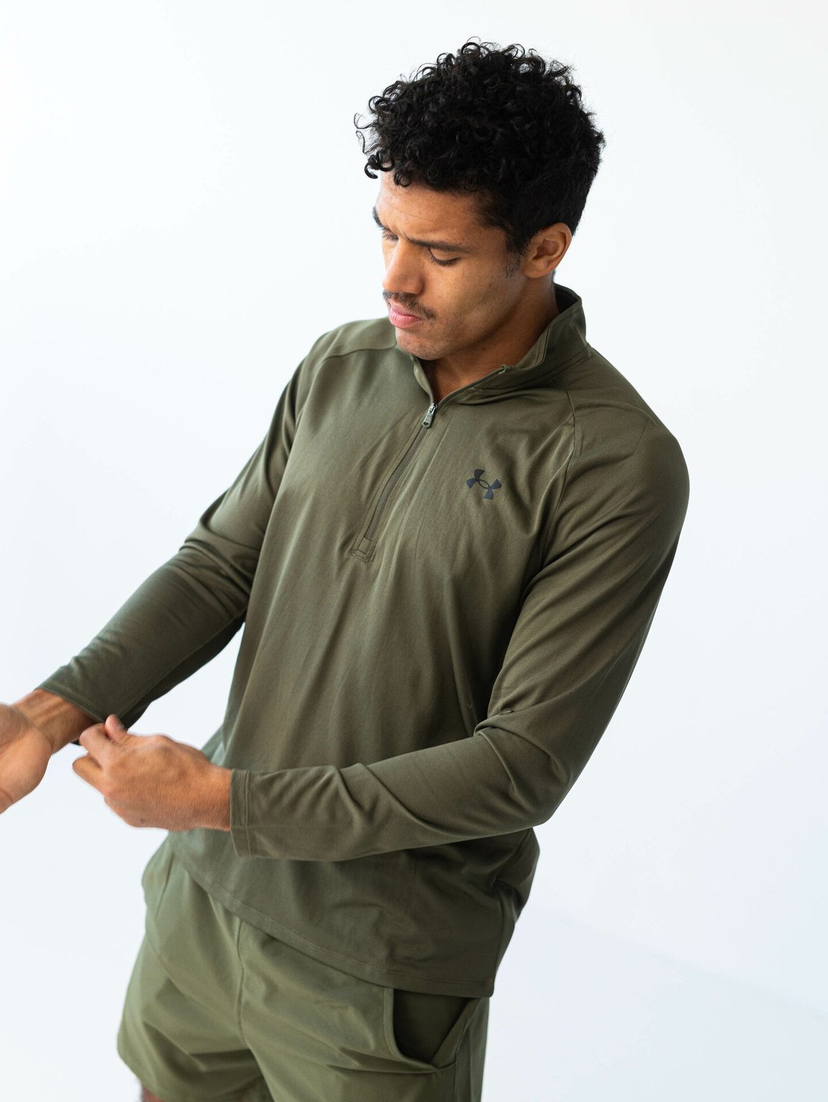 Under Armour UA Tech 2.0 1/2 Zip Grønn