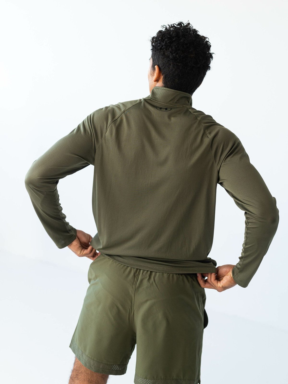 Under Armour UA Tech 2.0 1/2 Zip Grønn