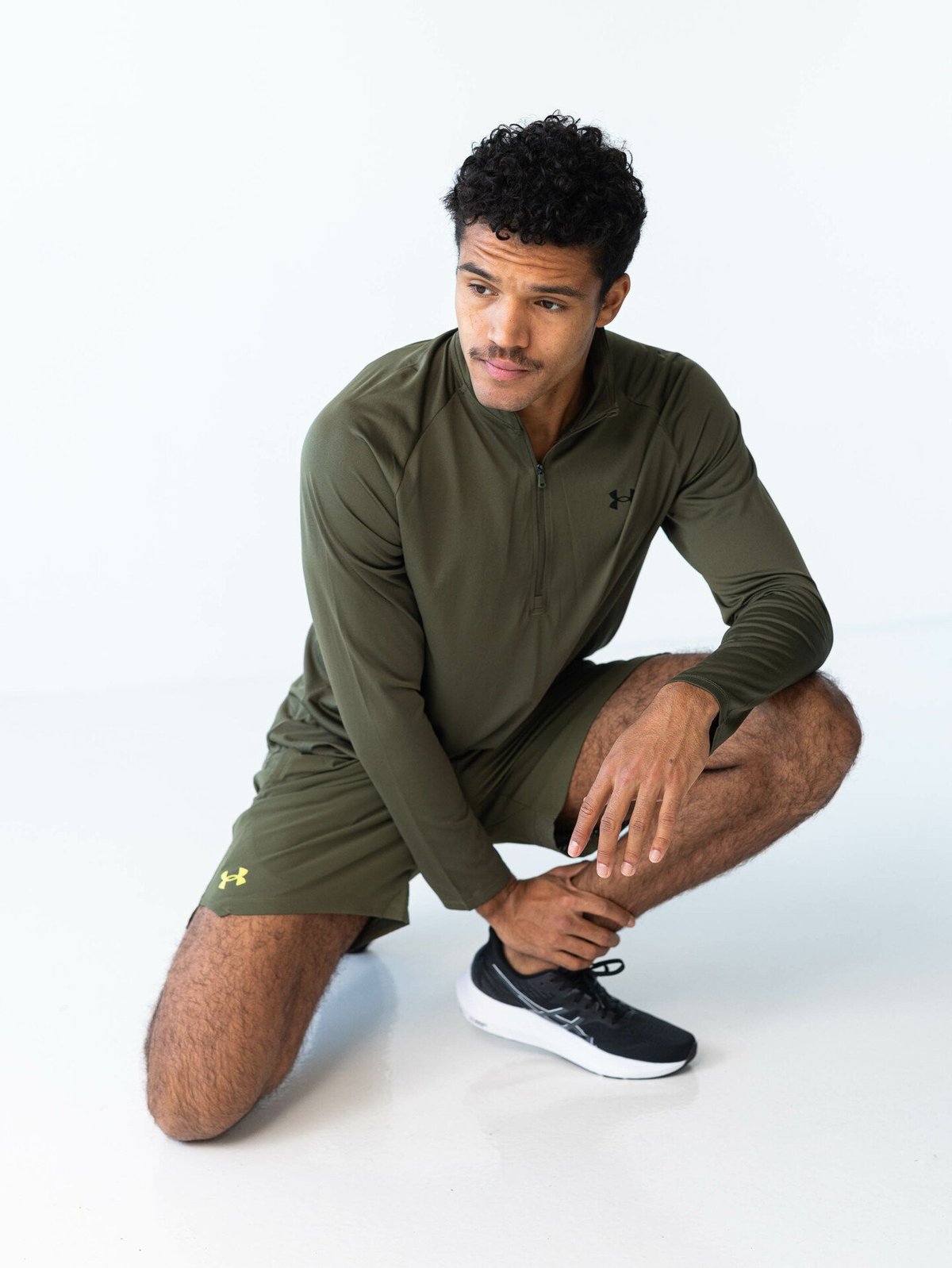 Under Armour UA Tech 2.0 1/2 Zip Grønn