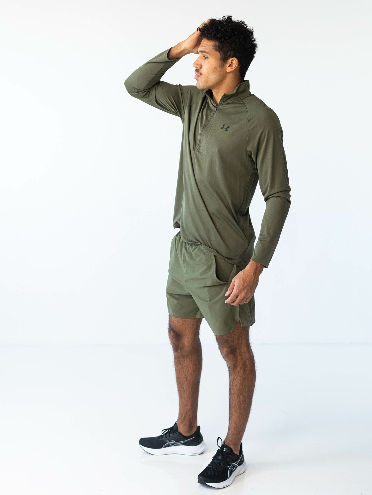 Under Armour UA Tech 2.0 1/2 Zip Grønn