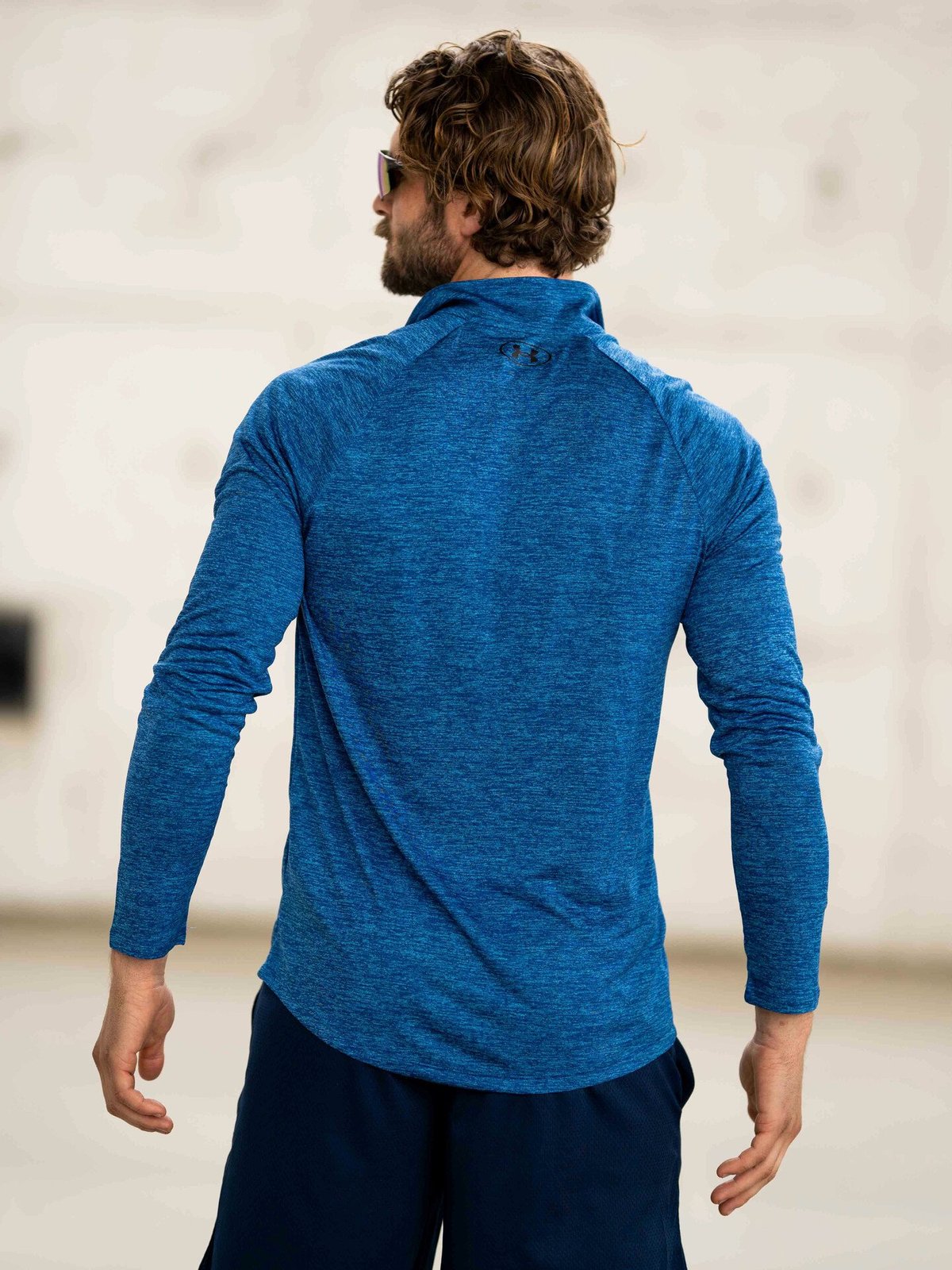 Under Armour UA Tech 2.0 1/2 Zip Blå