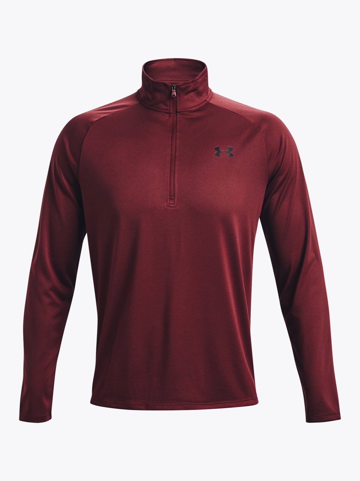 Under Armour UA Tech 2.0 1/2 Zip Chestnut Red / Black
