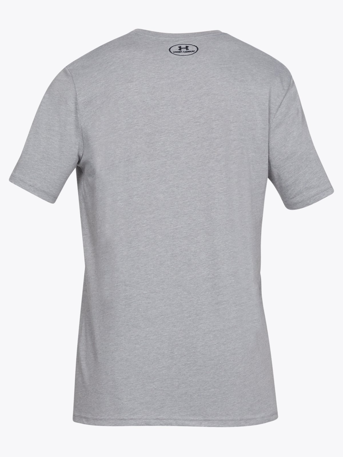 Under Armour UA Sportstyle Logo Short Sleeve Steel Light Heather / Black