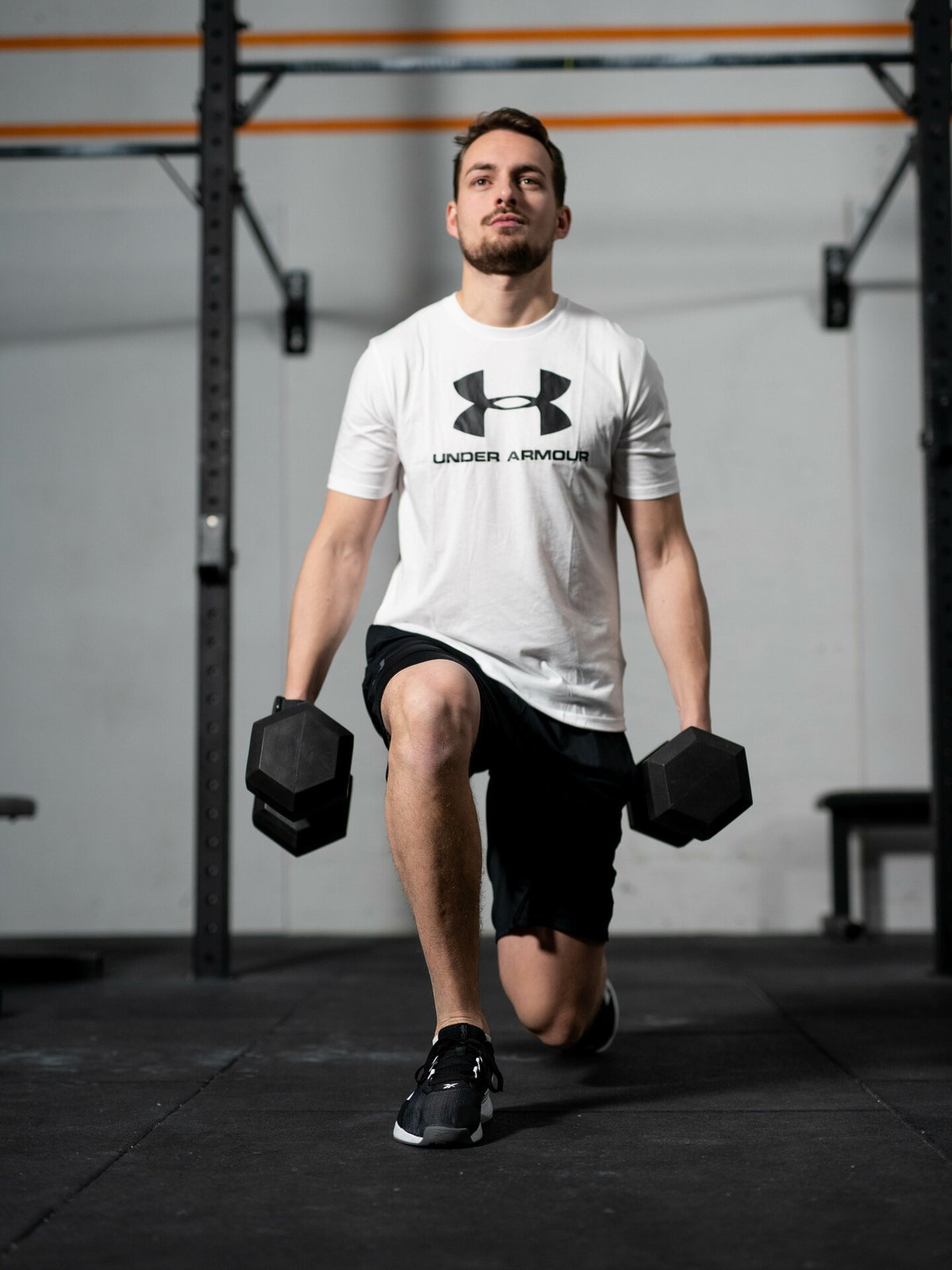 Under Armour UA Sportstyle Logo Short Sleeve White / Black