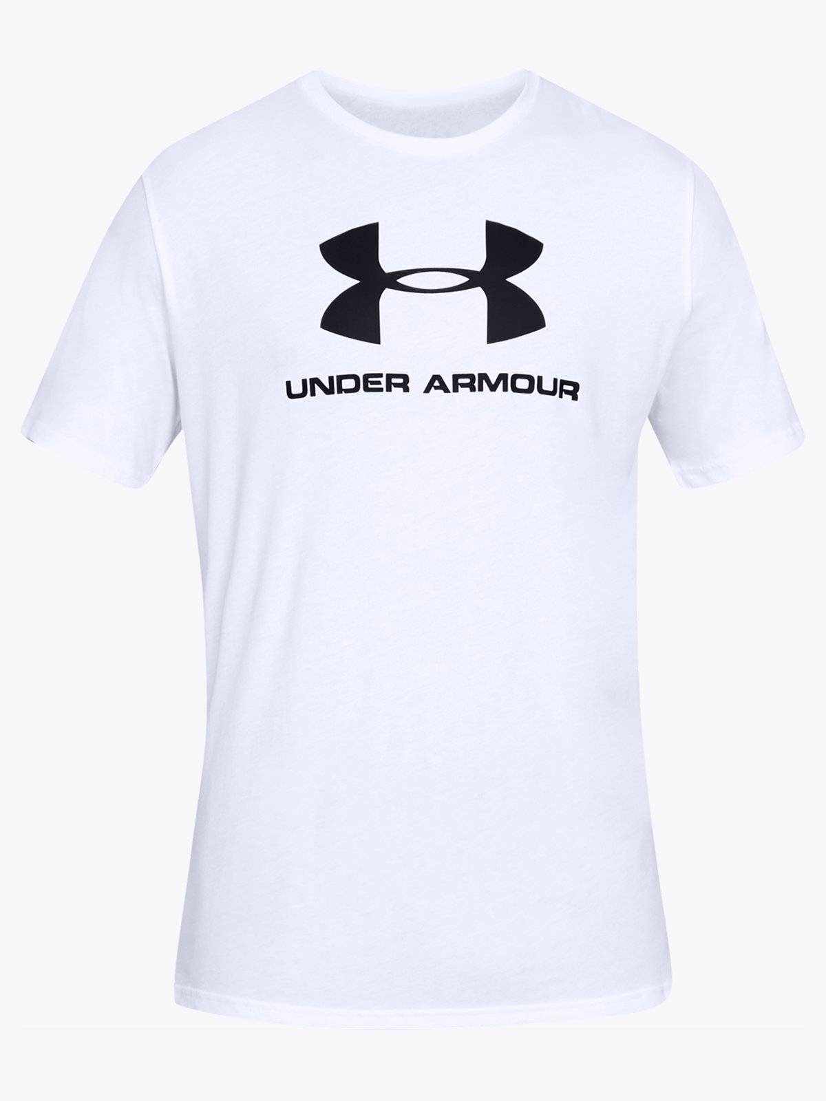 Under Armour UA Sportstyle Logo Short Sleeve White / Black