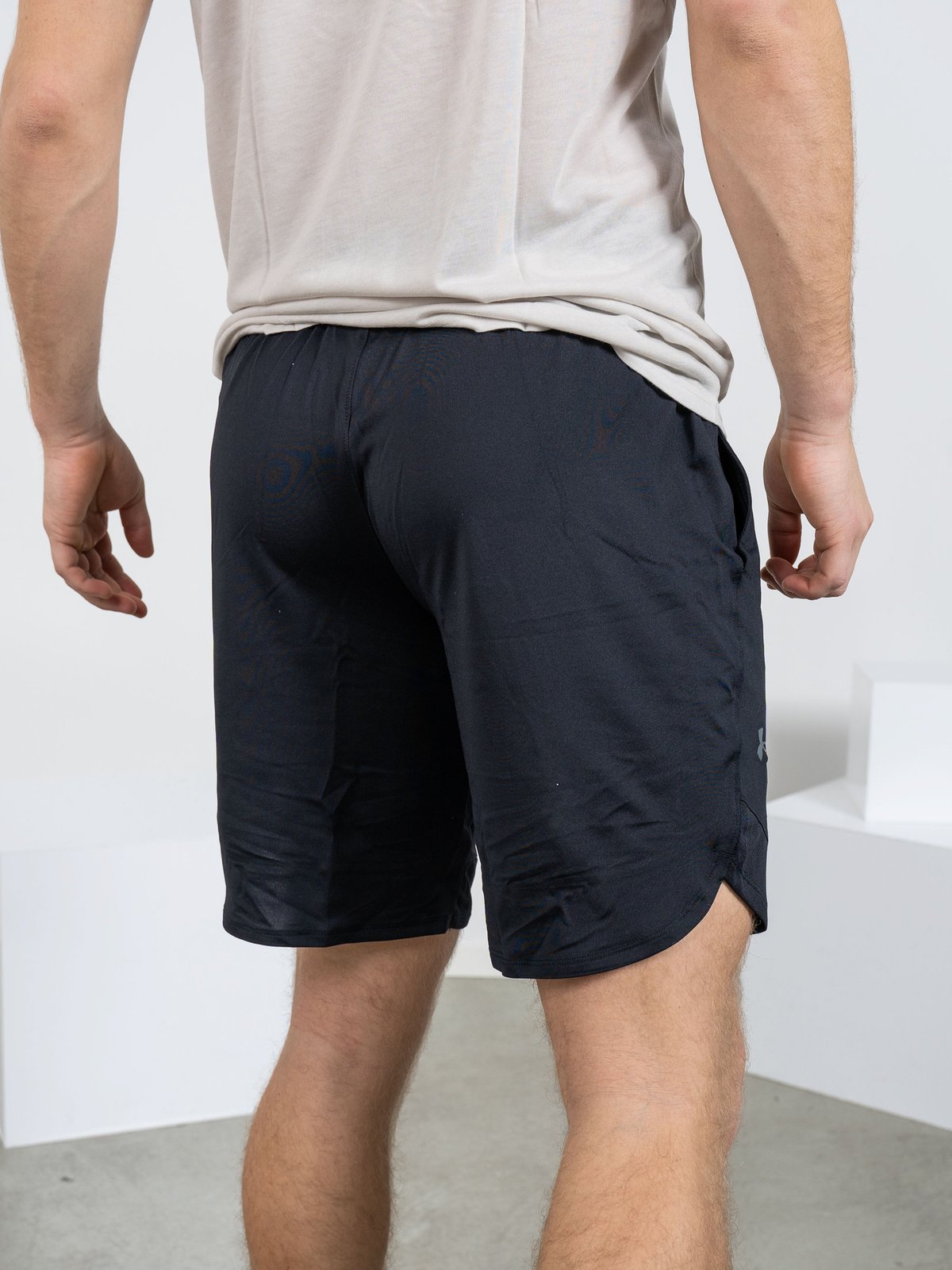 Under Armour UA Train Stretch Shorts Black / Pitch Gray