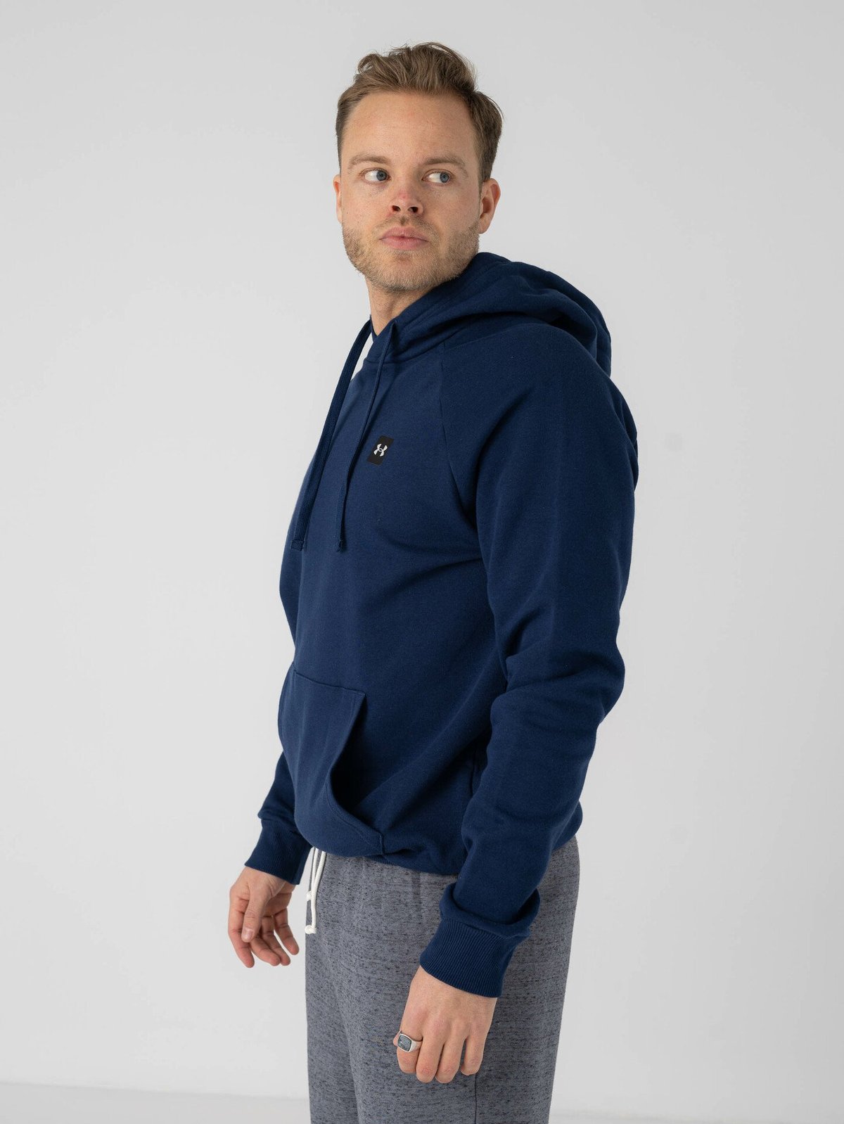 Under Armour Rival Fleece Hoodie Academy / Onyx White