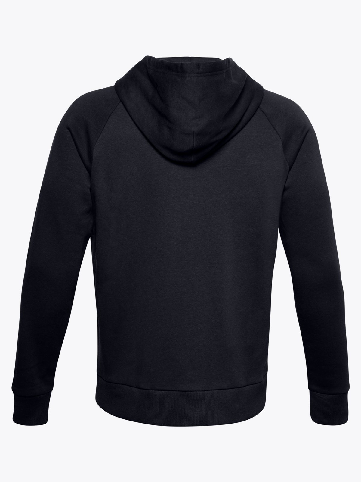Under Armour Rival Fleece Full Zip Hoodie Black / Onyx White