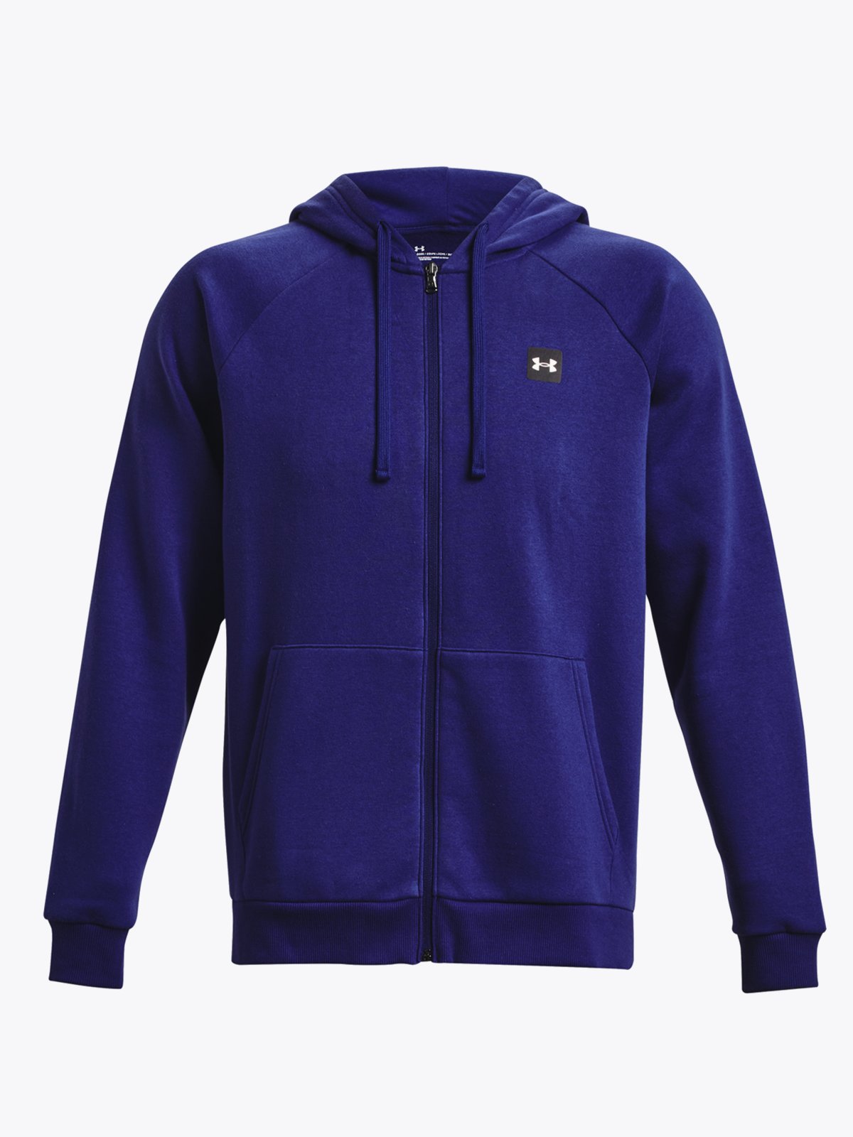 Under Armour Rival Fleece Full Zip Hoodie Sonar Blue / Onyx White