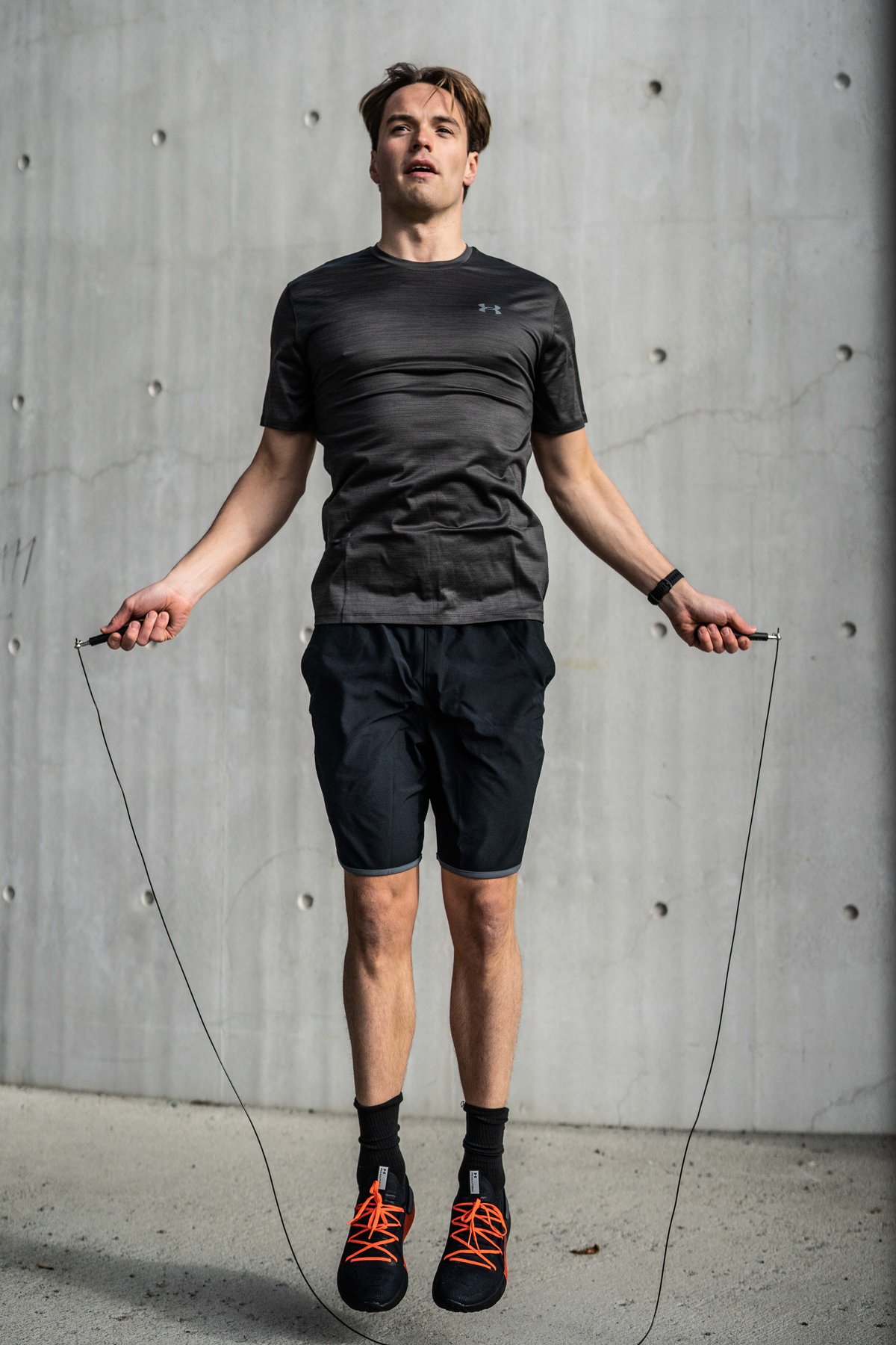 Under Armour UA Training Vent 2.0 Short Sleeve Black / Pitch Gray