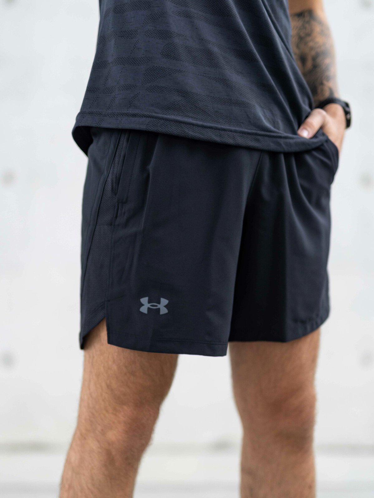 Under Armour Launch 7" Shorts Black
