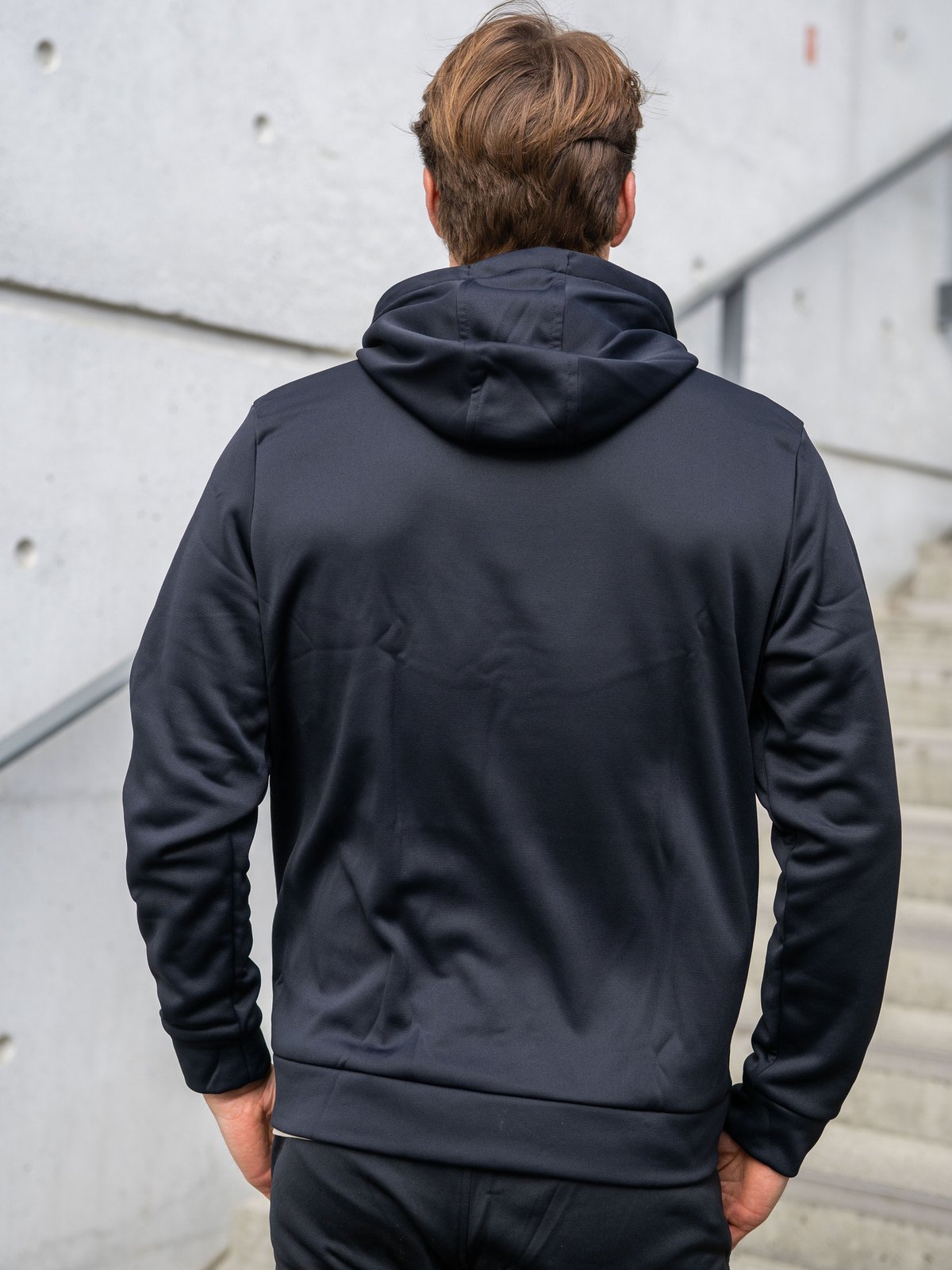 Under Armour UA Armour Fleece Full Zip Hoodie Black