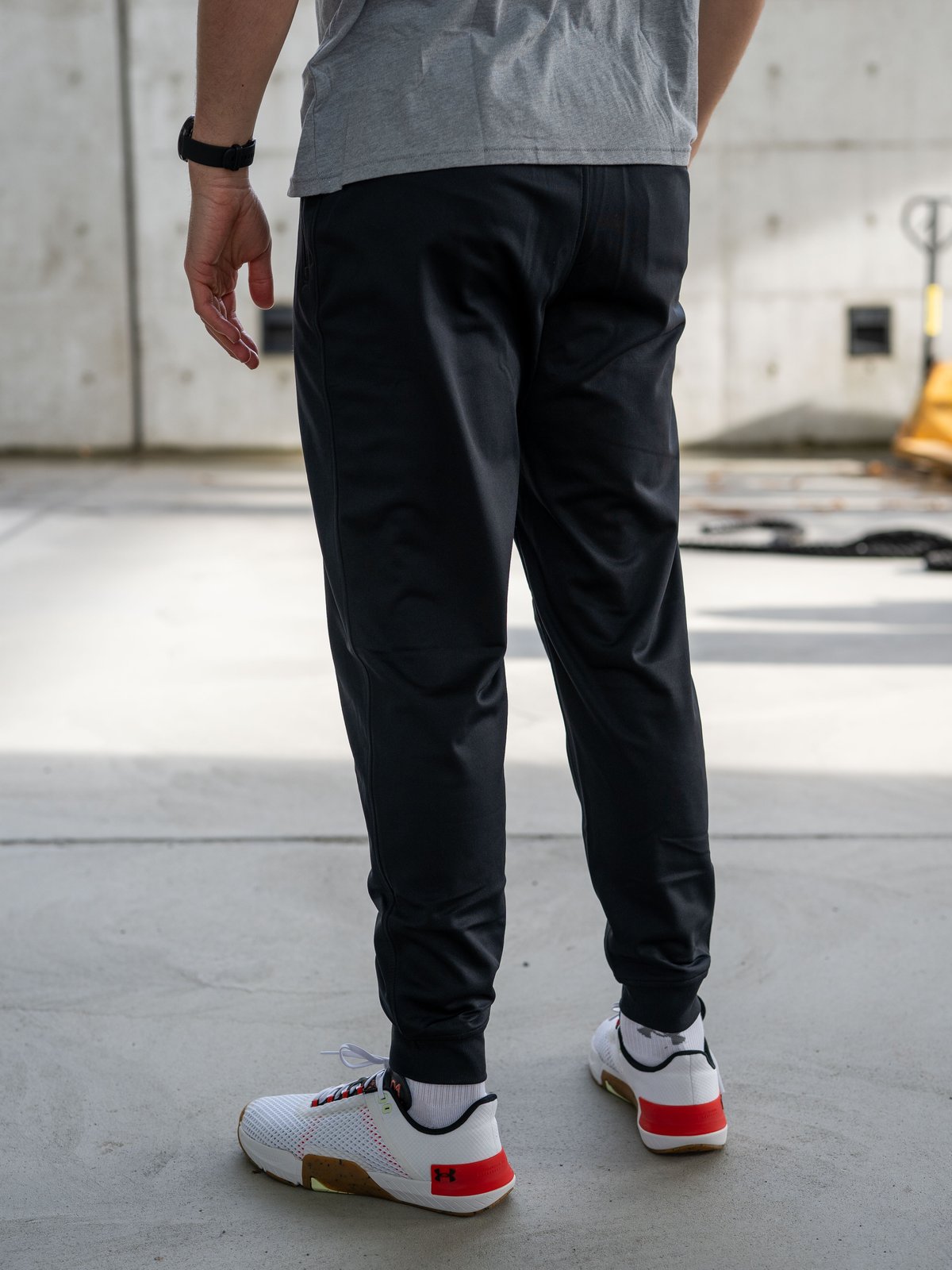 Under Armour Sportstyle Tricot Jogger Black / White